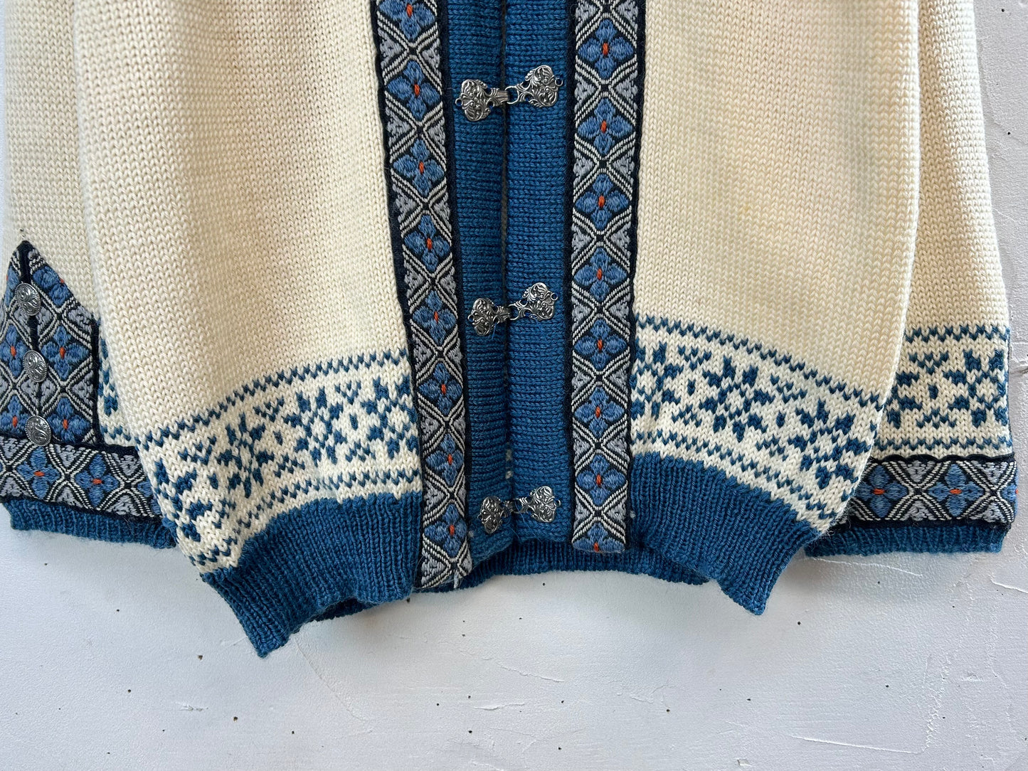 Vintage Nordic Knit Cardigan 〜DALE OF NORWAY〜 [A29289]