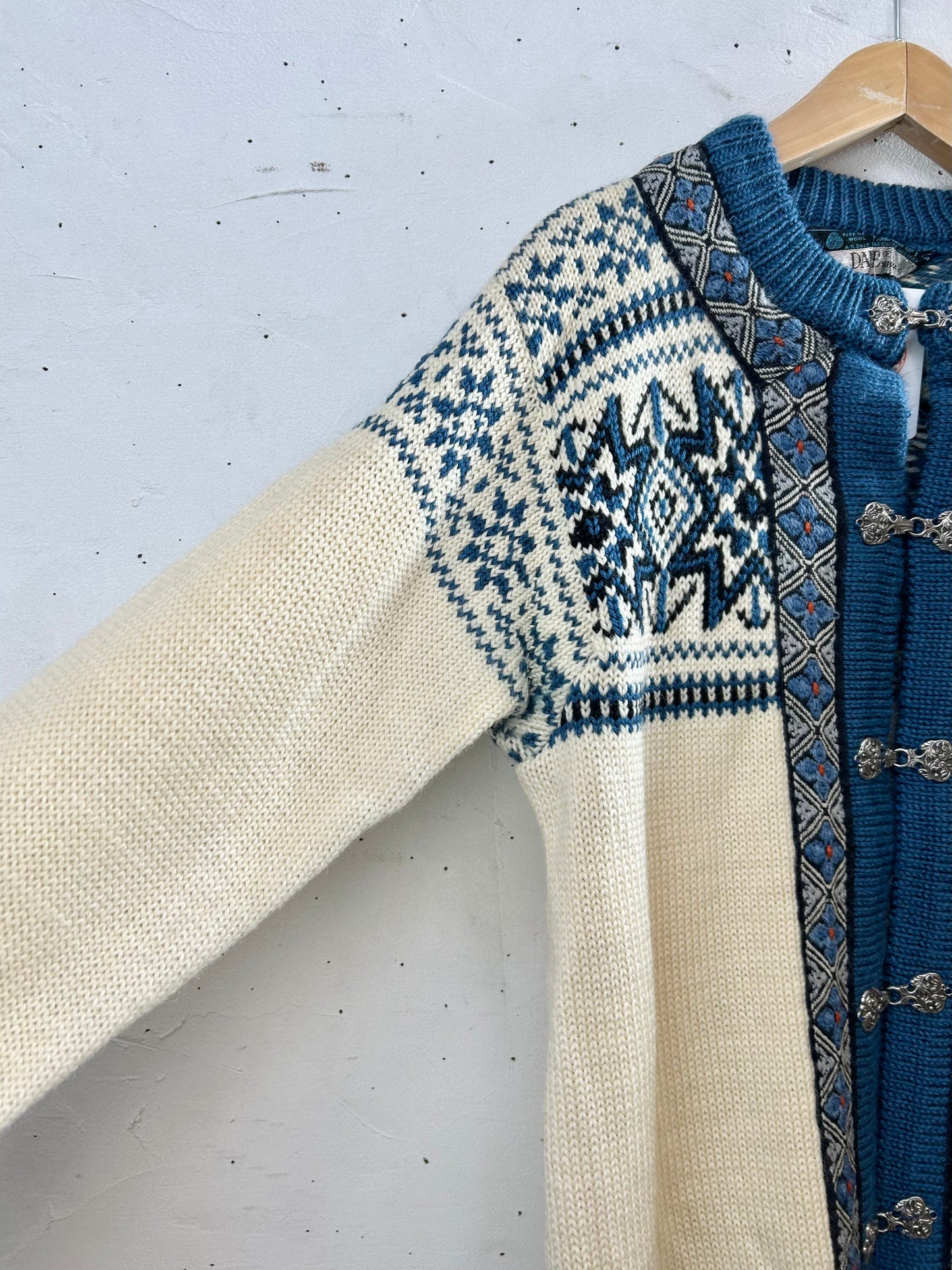 Vintage Nordic Knit Cardigan 〜DALE OF NORWAY〜 [A29289]