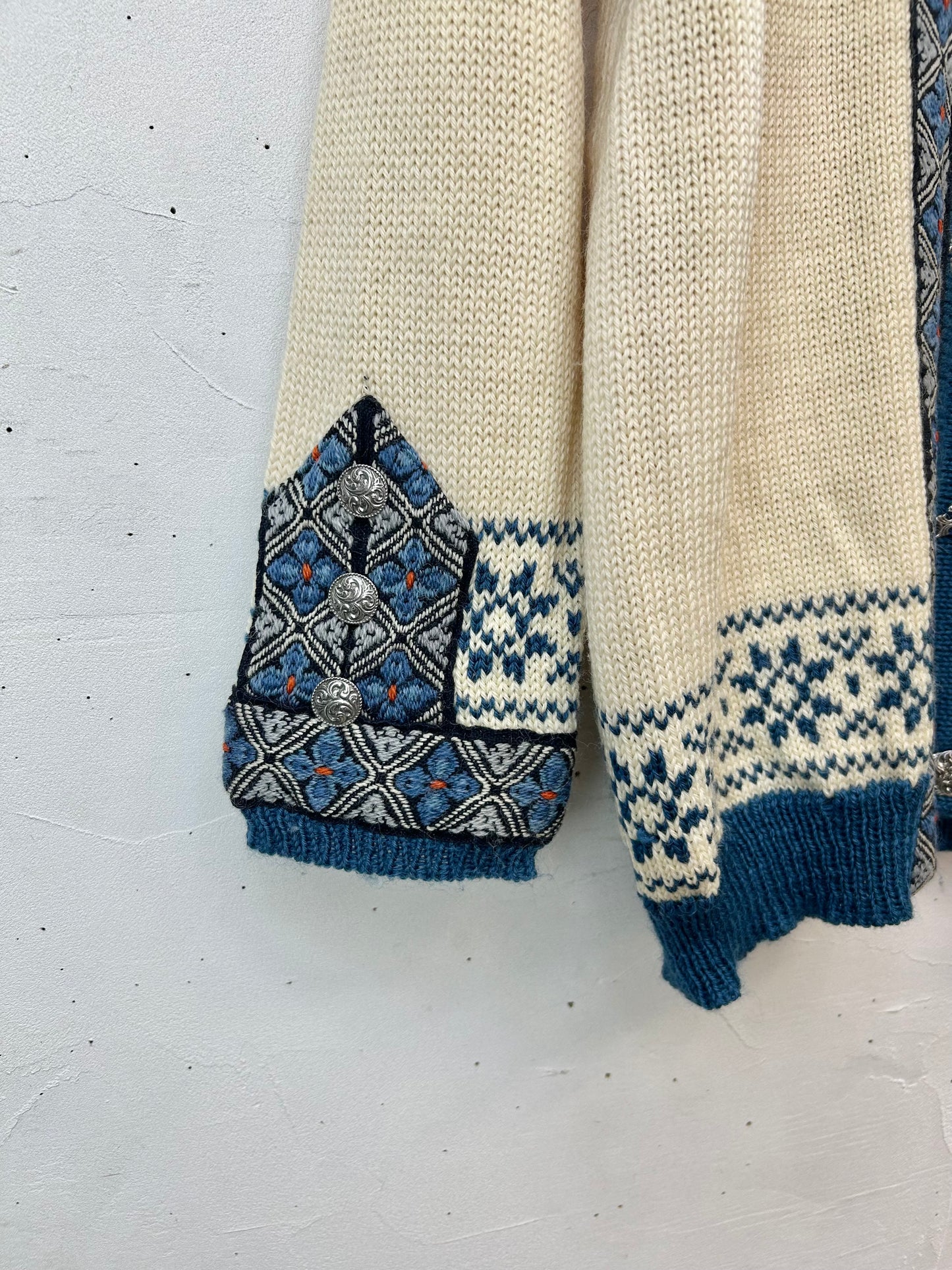 Vintage Nordic Knit Cardigan 〜DALE OF NORWAY〜 [A29289]