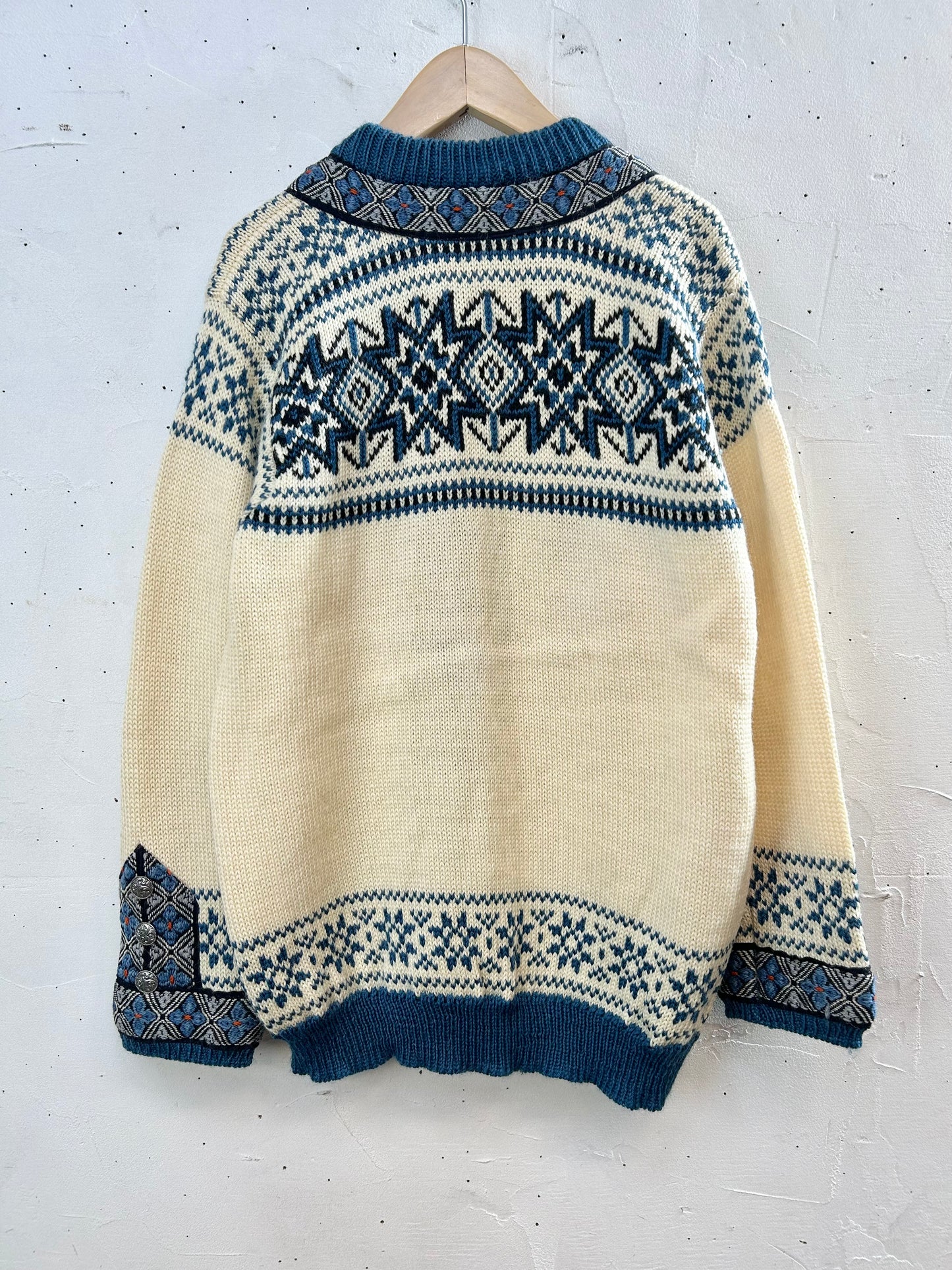 Vintage Nordic Knit Cardigan 〜DALE OF NORWAY〜 [A29289]