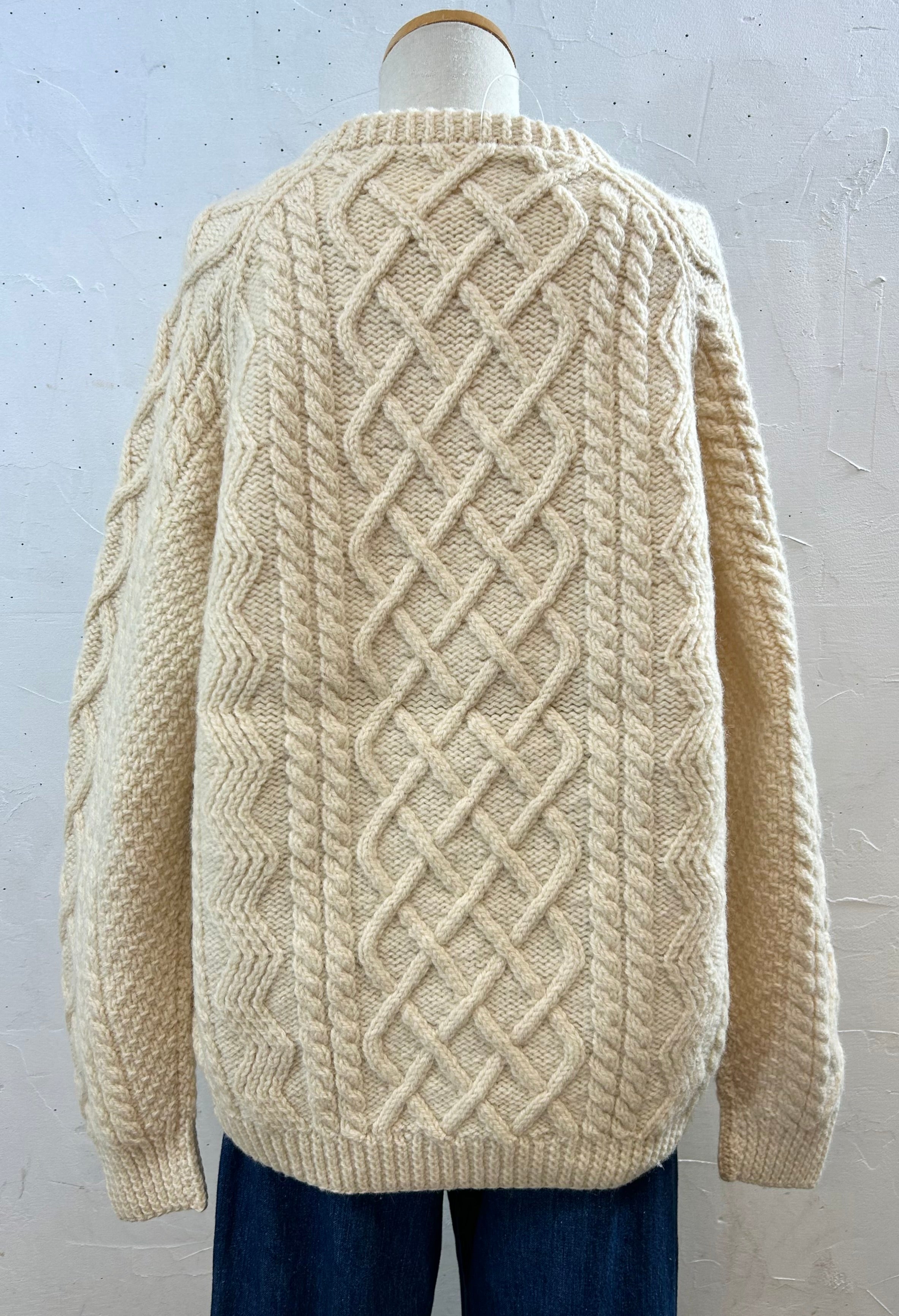 L'Appartement Aran Knit アランニット　白　ホワイト OVERSIZE ARAN KNITWHITE - maisoncarree