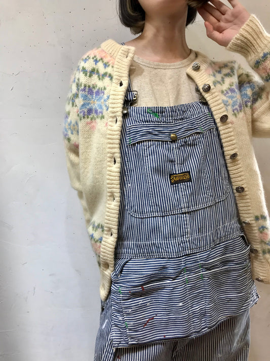 Vintage Nordic Knit Cardigan [J25296]