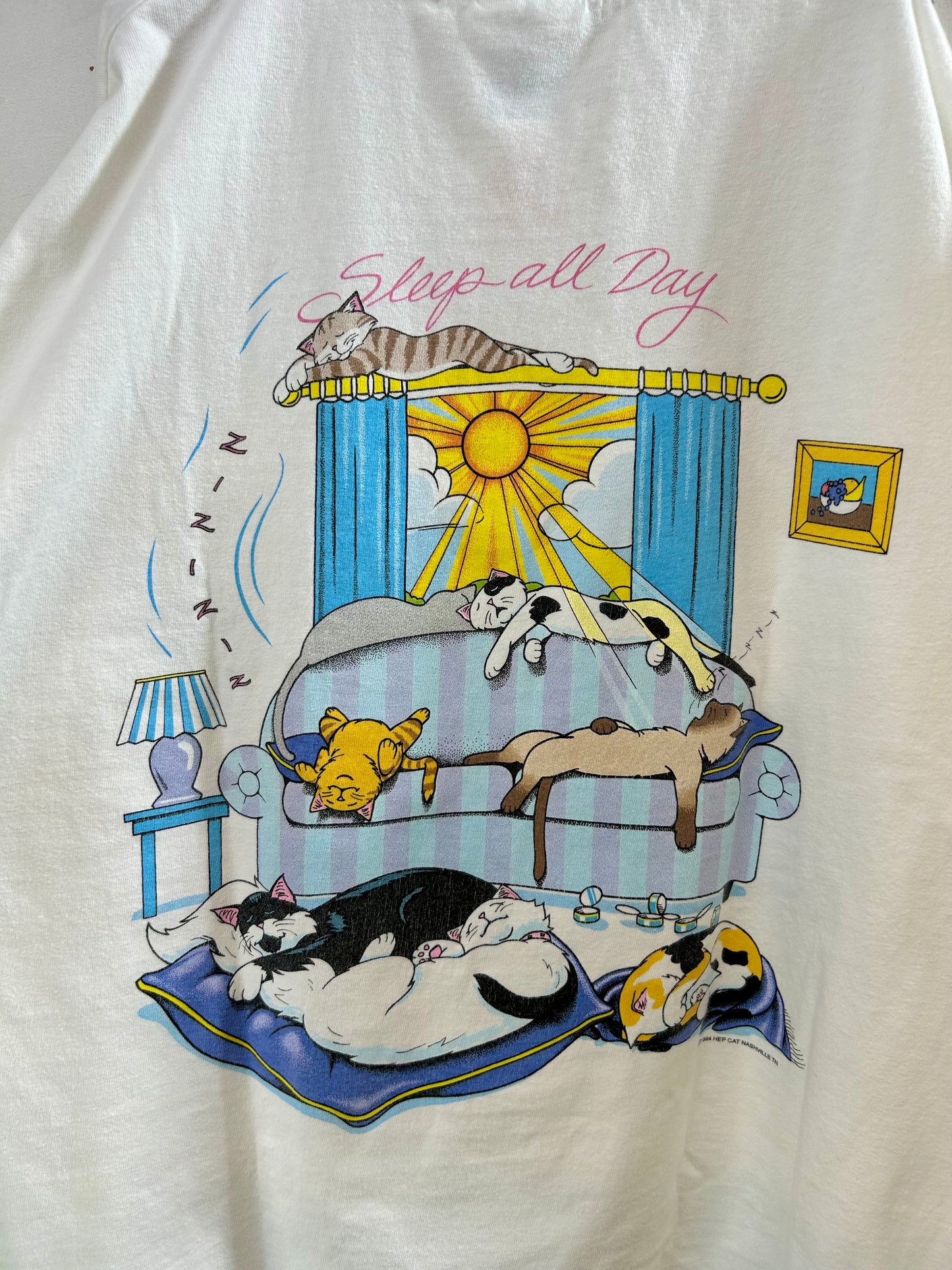 ’90s Vintage T-Shirt 〜Hep Cat Nashville Tn〜 [G28001]