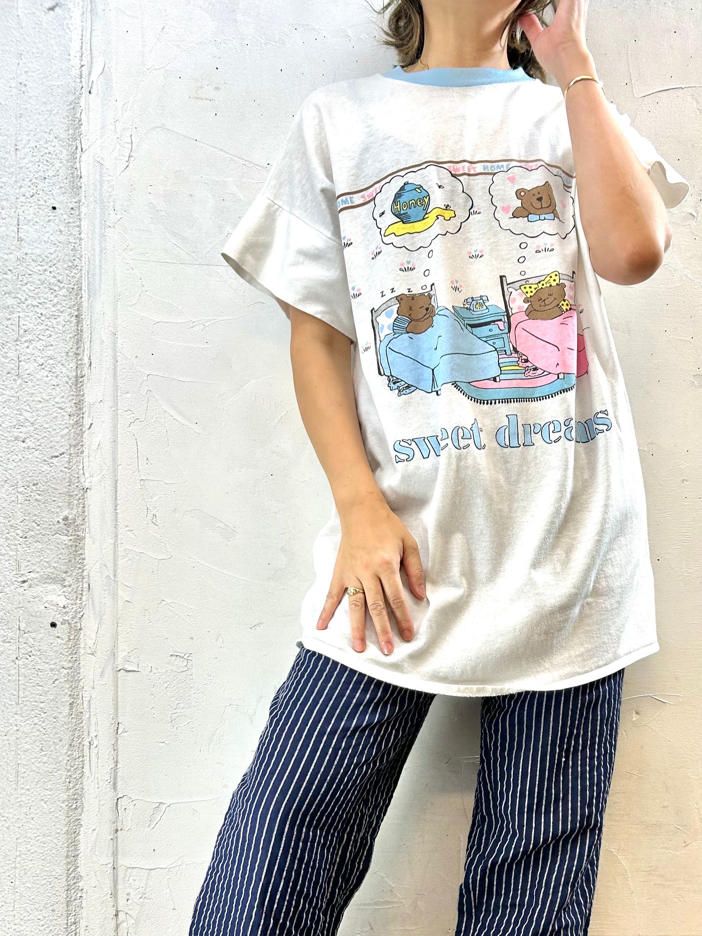 ’80s Vintage T-Shirt  〜Sweet dreams〜 [H28198]