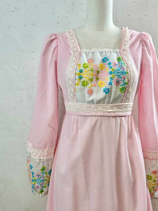 ’70s Vintage Dress [F30378]