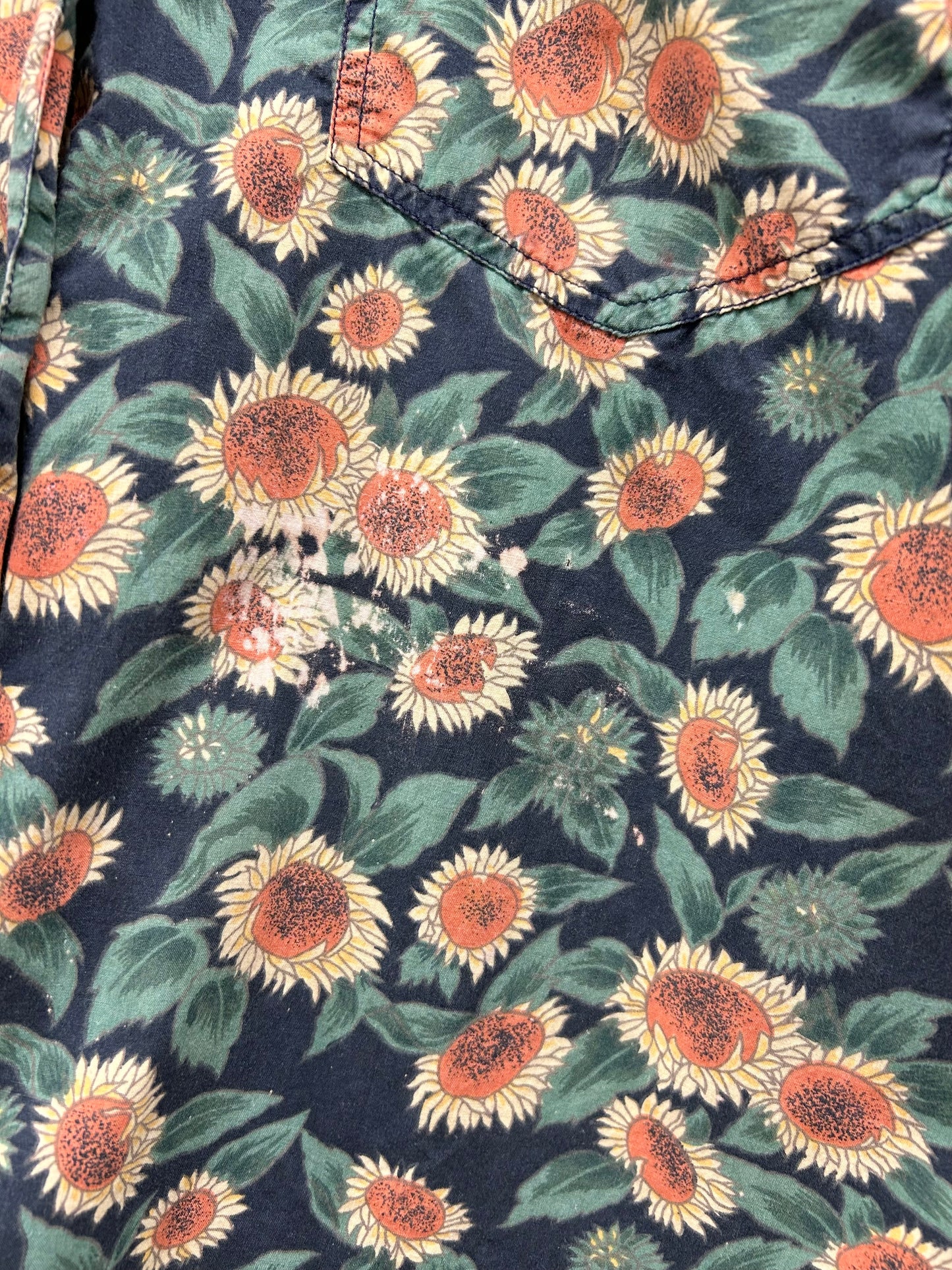 Vintage Sun Flower Shirt [B26349]