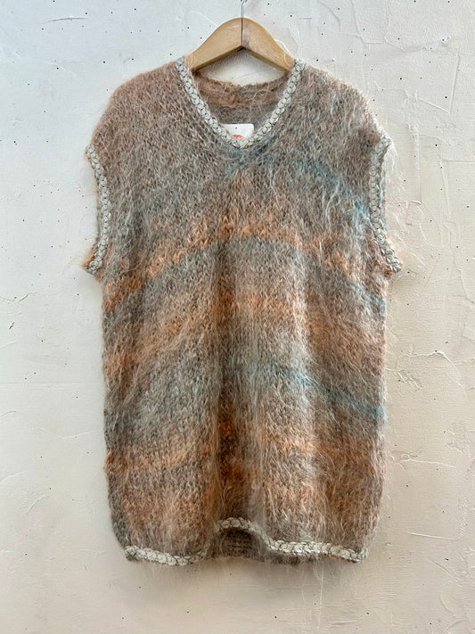 Vintage Knit Vest [J28613]