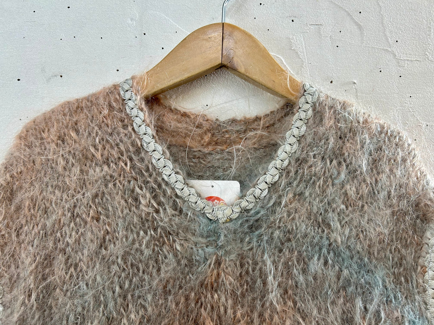 Vintage Knit Vest [J28613]