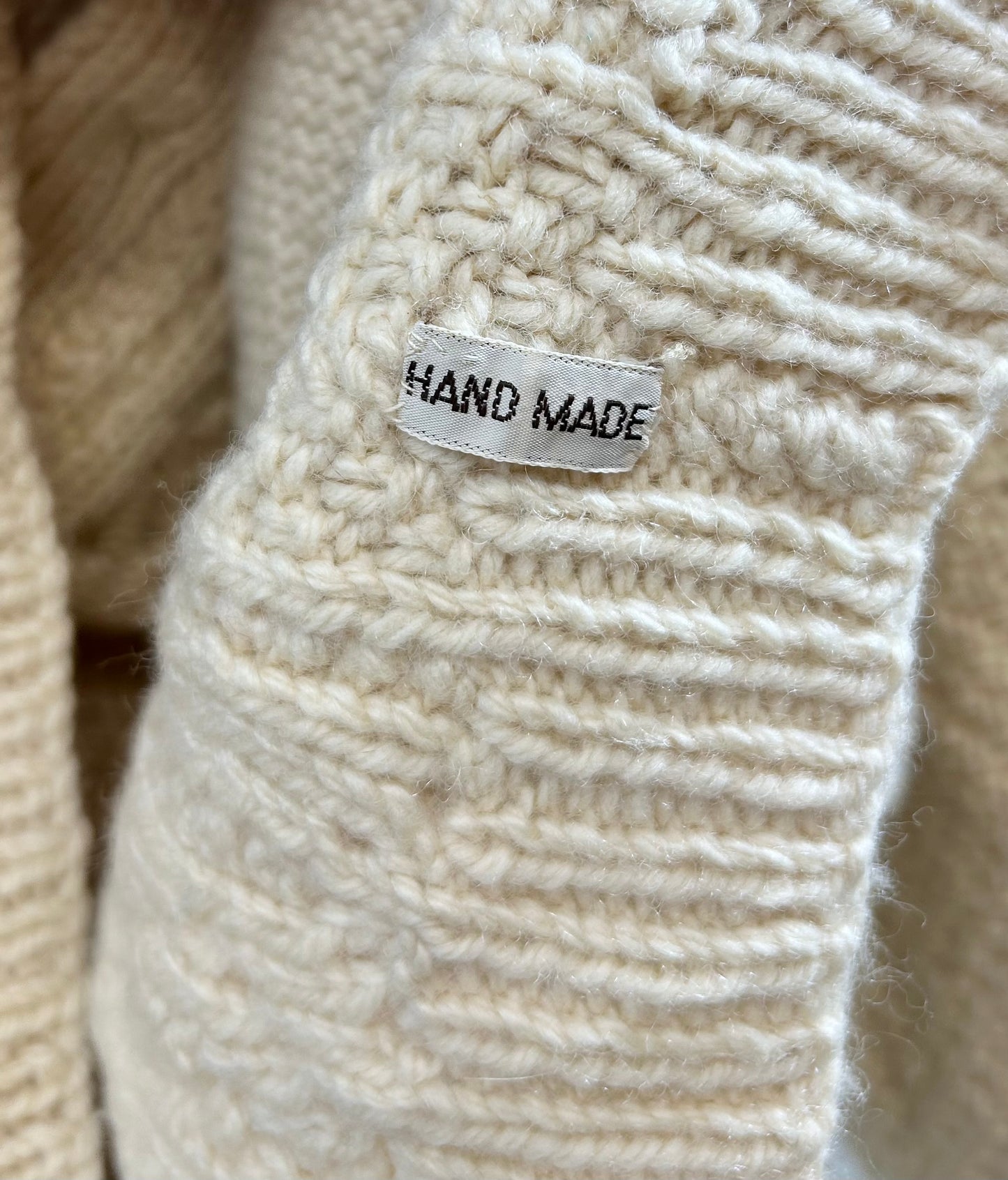 Vintage Aran Knit Cardigan [K28833]