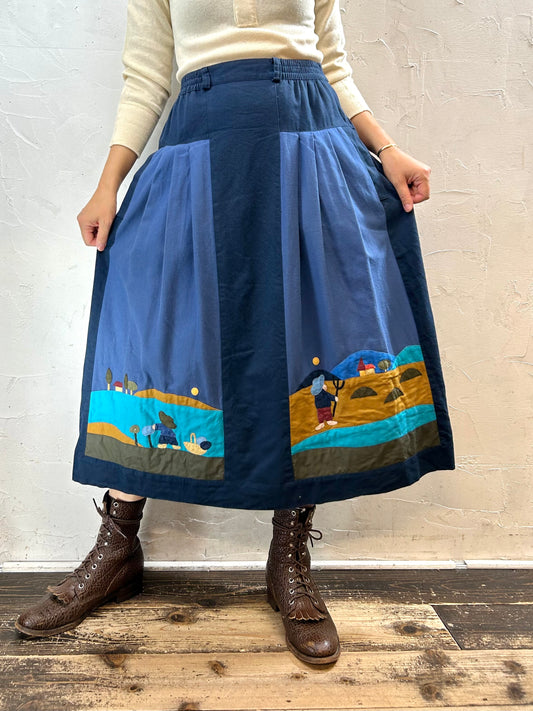 Vintage Tyrol Skirt 〜Sigikid〜 [I28397]