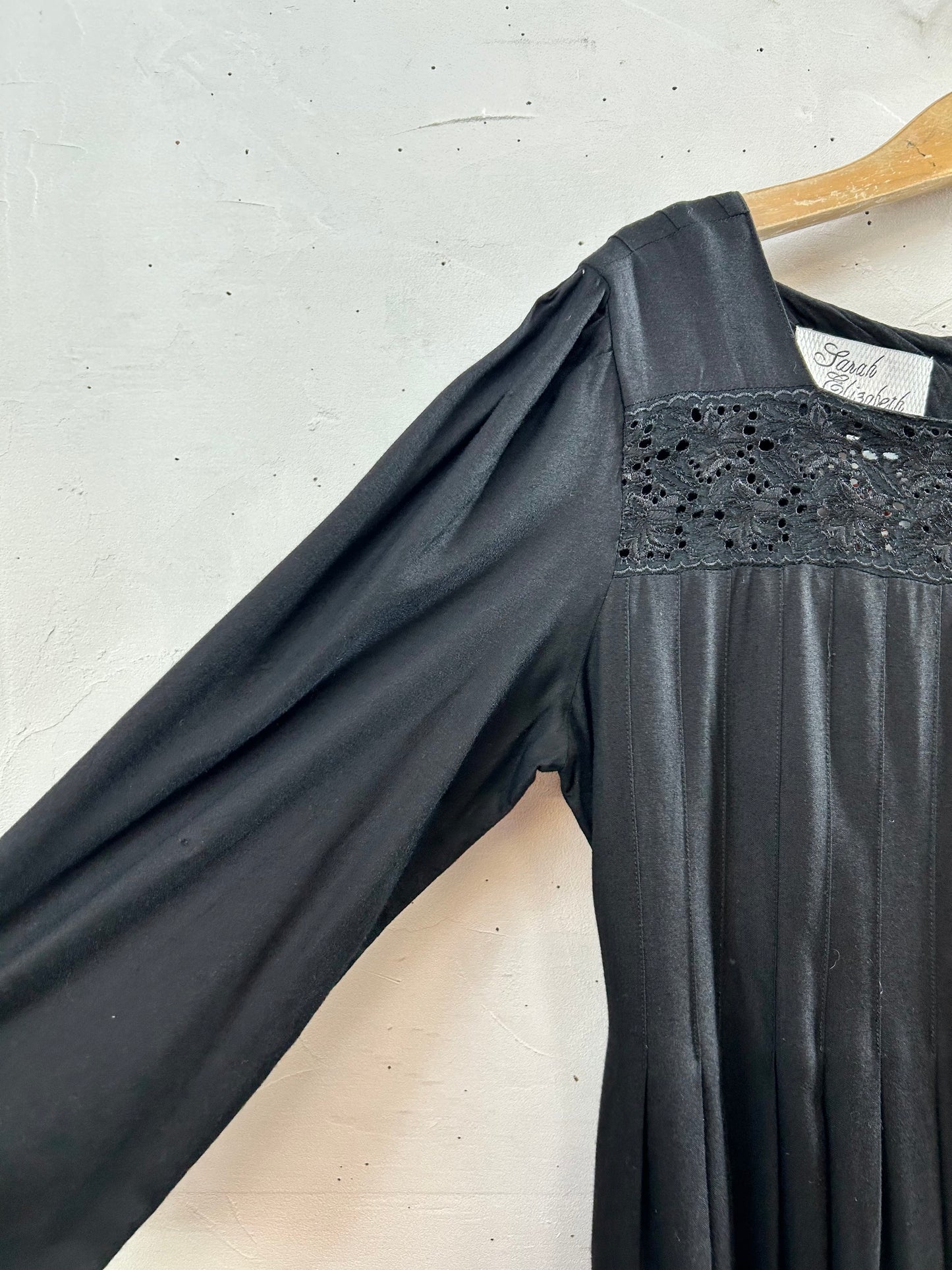Vintage Indian Rayon Dress [J28619]