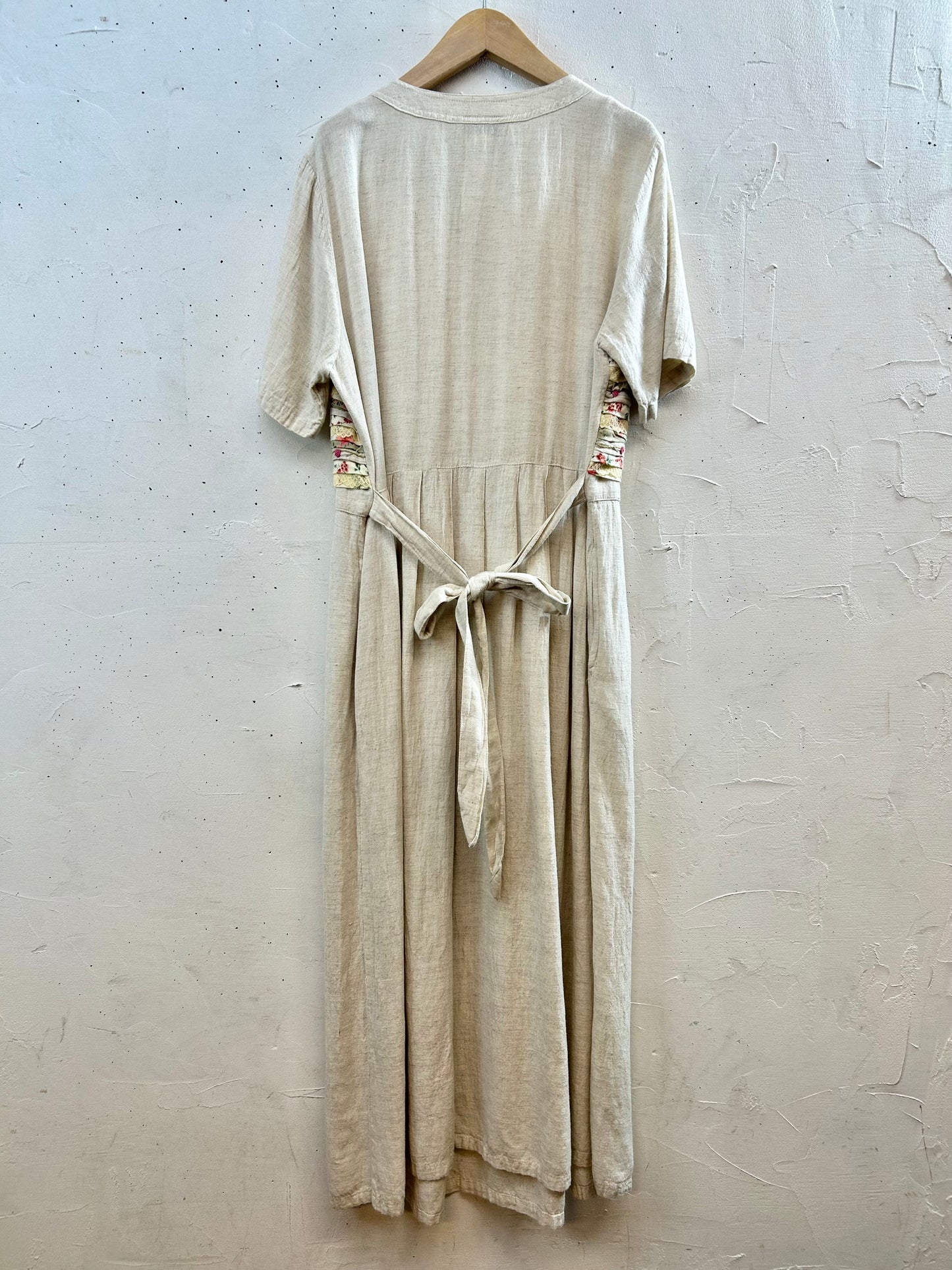 Vintage Indian Rayon Dress [E30139]