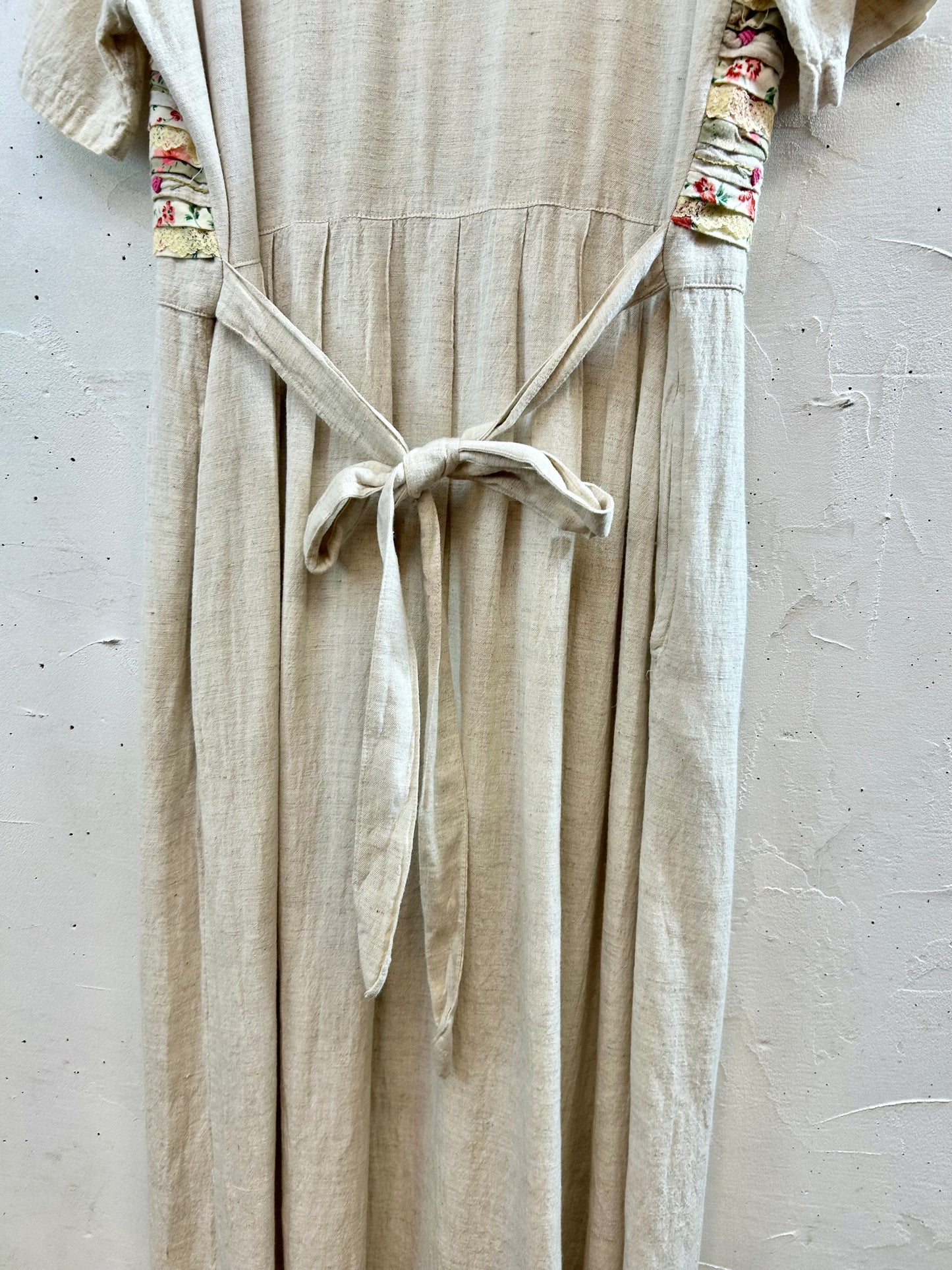 Vintage Indian Rayon Dress [E30139]