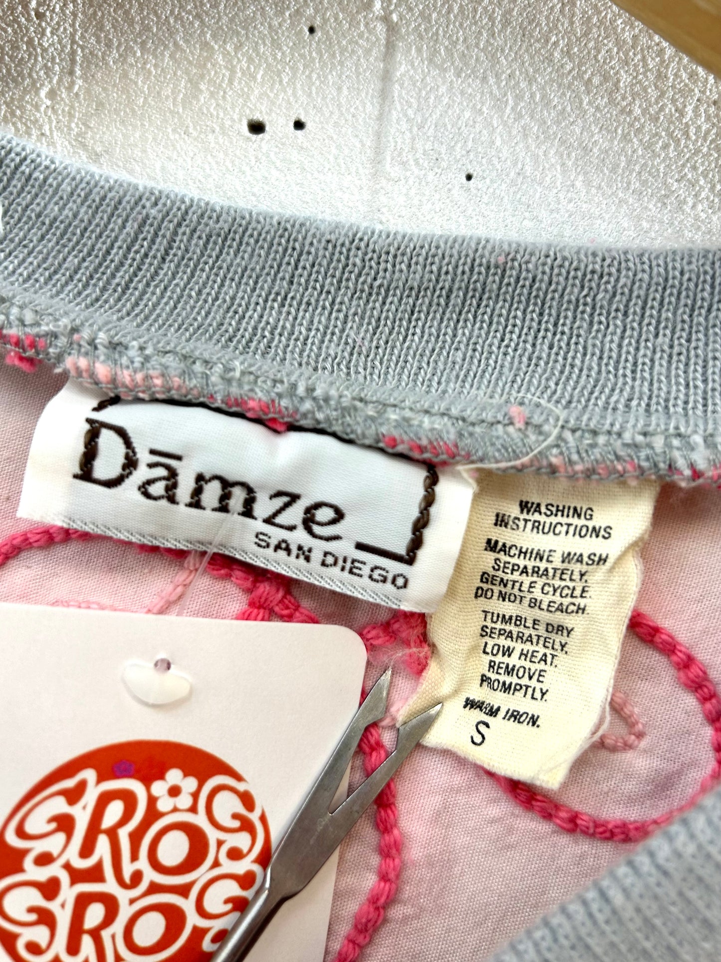 Vintage Chenille fabric sweat [H28202]