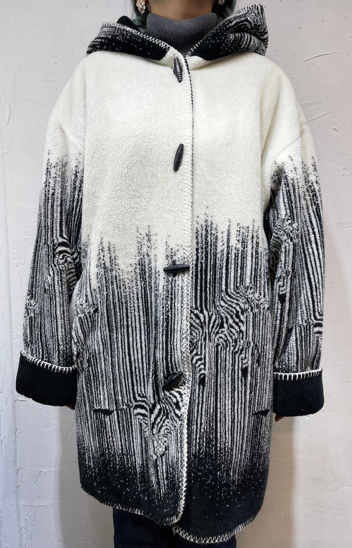 Vintage Reversible Boa Jacket [L25891]