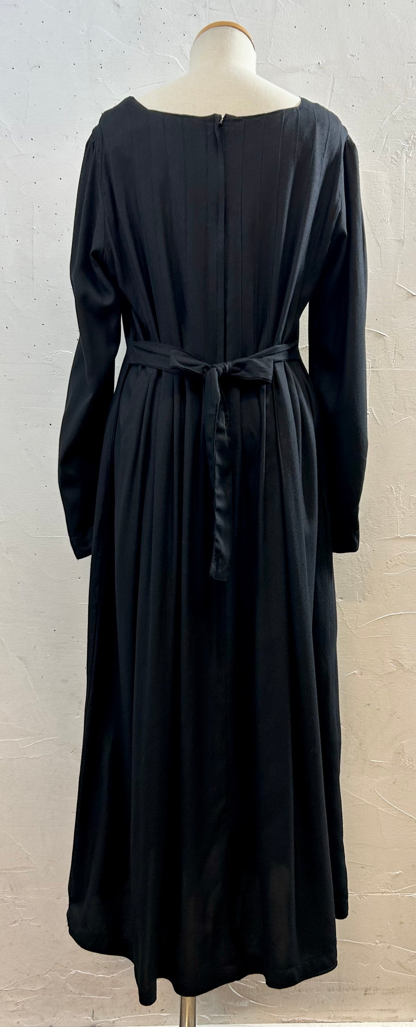 Vintage Indian Rayon Dress [J28619]