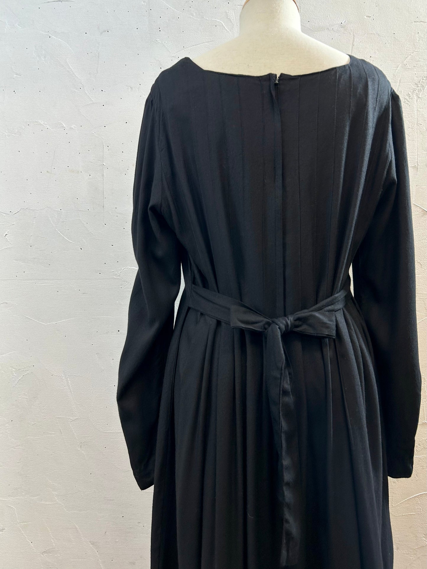 Vintage Indian Rayon Dress [J28619]