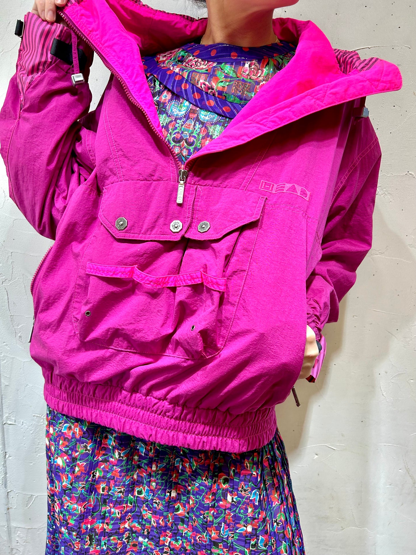 Vintage Anorak Jacket 〜HEAD〜 [L25775]