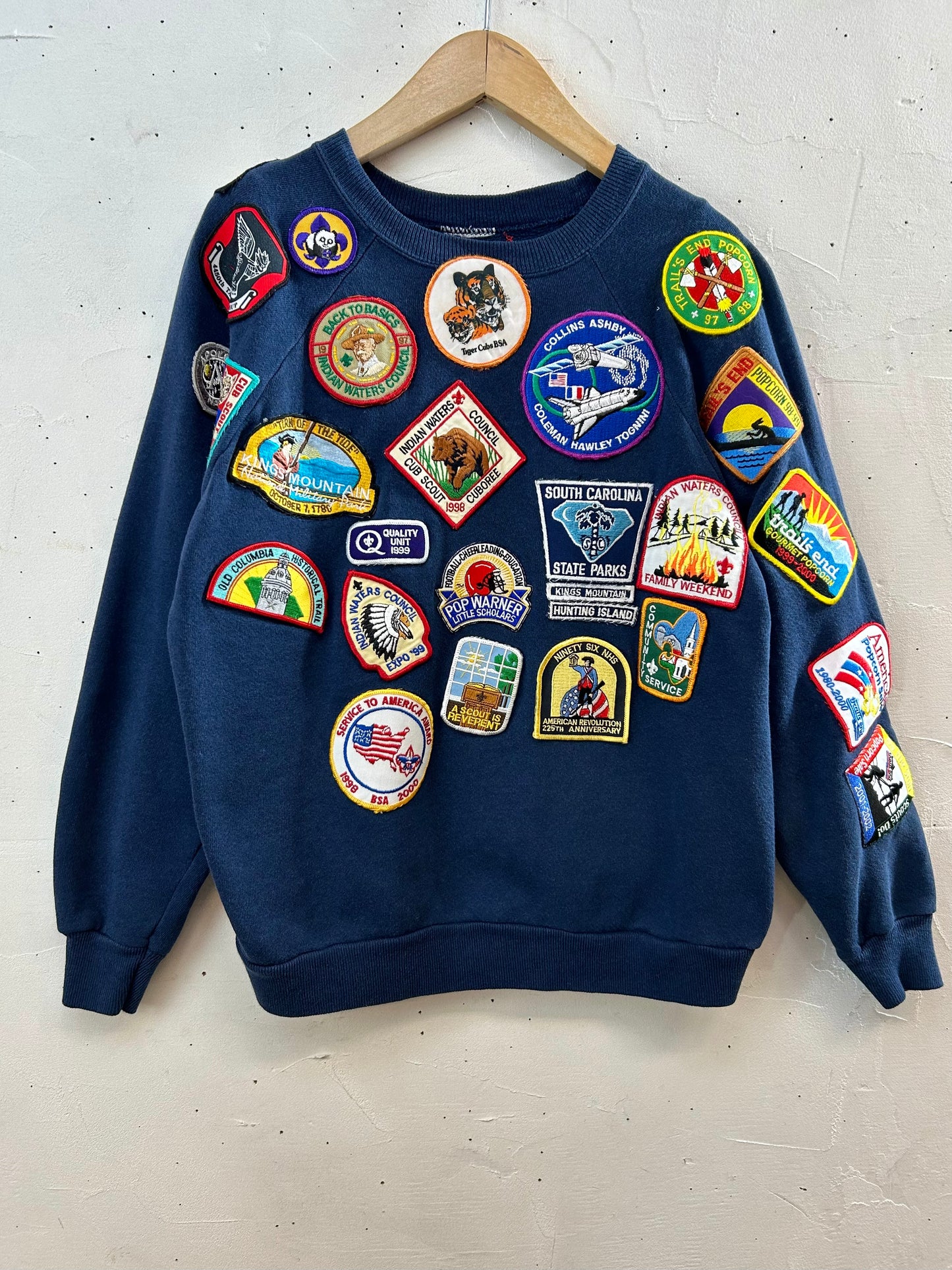 Vintage Boy Scout Wappen Sweat [K28838]