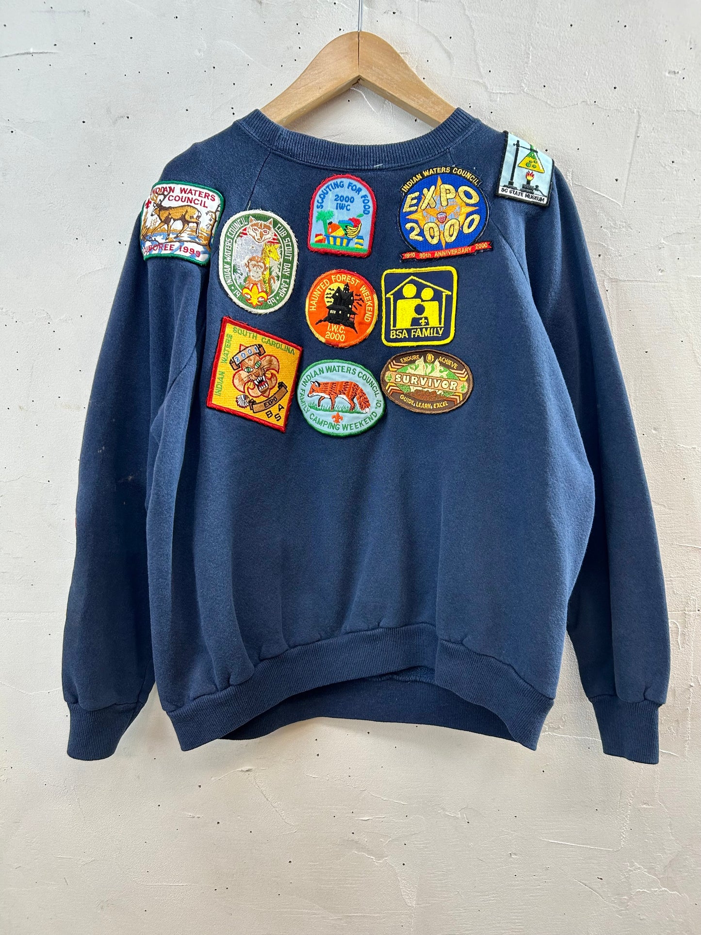 Vintage Boy Scout Wappen Sweat [K28838]