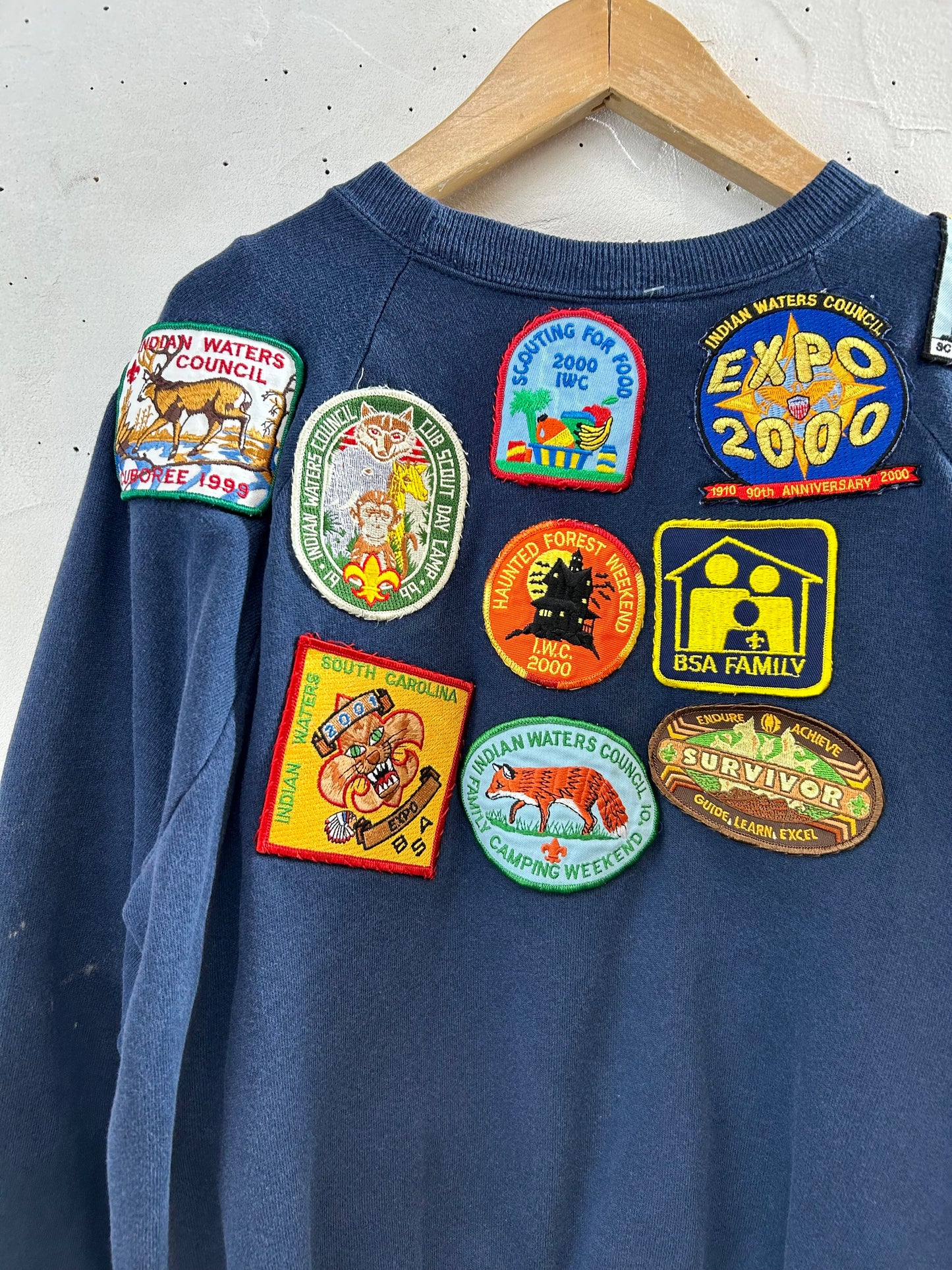 Vintage Boy Scout Wappen Sweat [K28838]