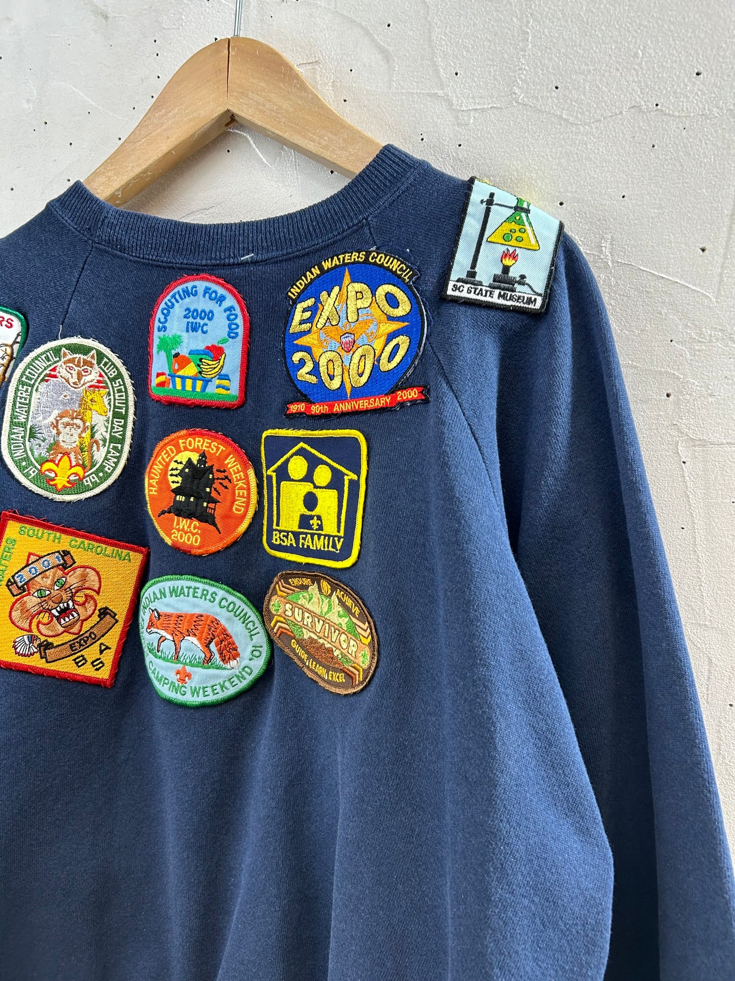 Vintage Boy Scout Wappen Sweat [K28838]