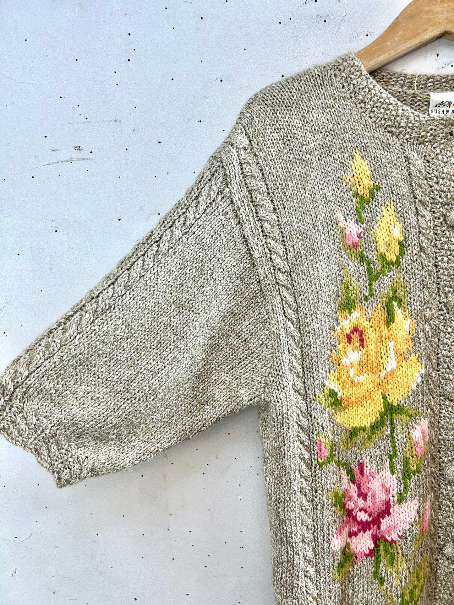 Vintage Hand Knit Cardigan 〜SUSAN BRISTOL〜 [B29501]
