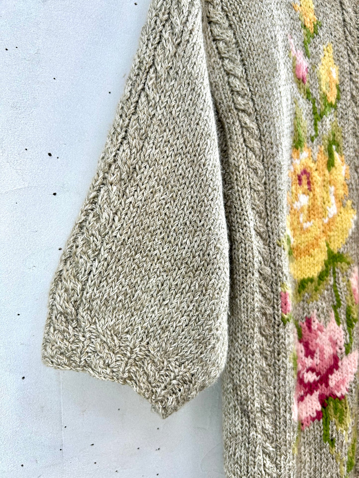 Vintage Hand Knit Cardigan 〜SUSAN BRISTOL〜 [B29501]