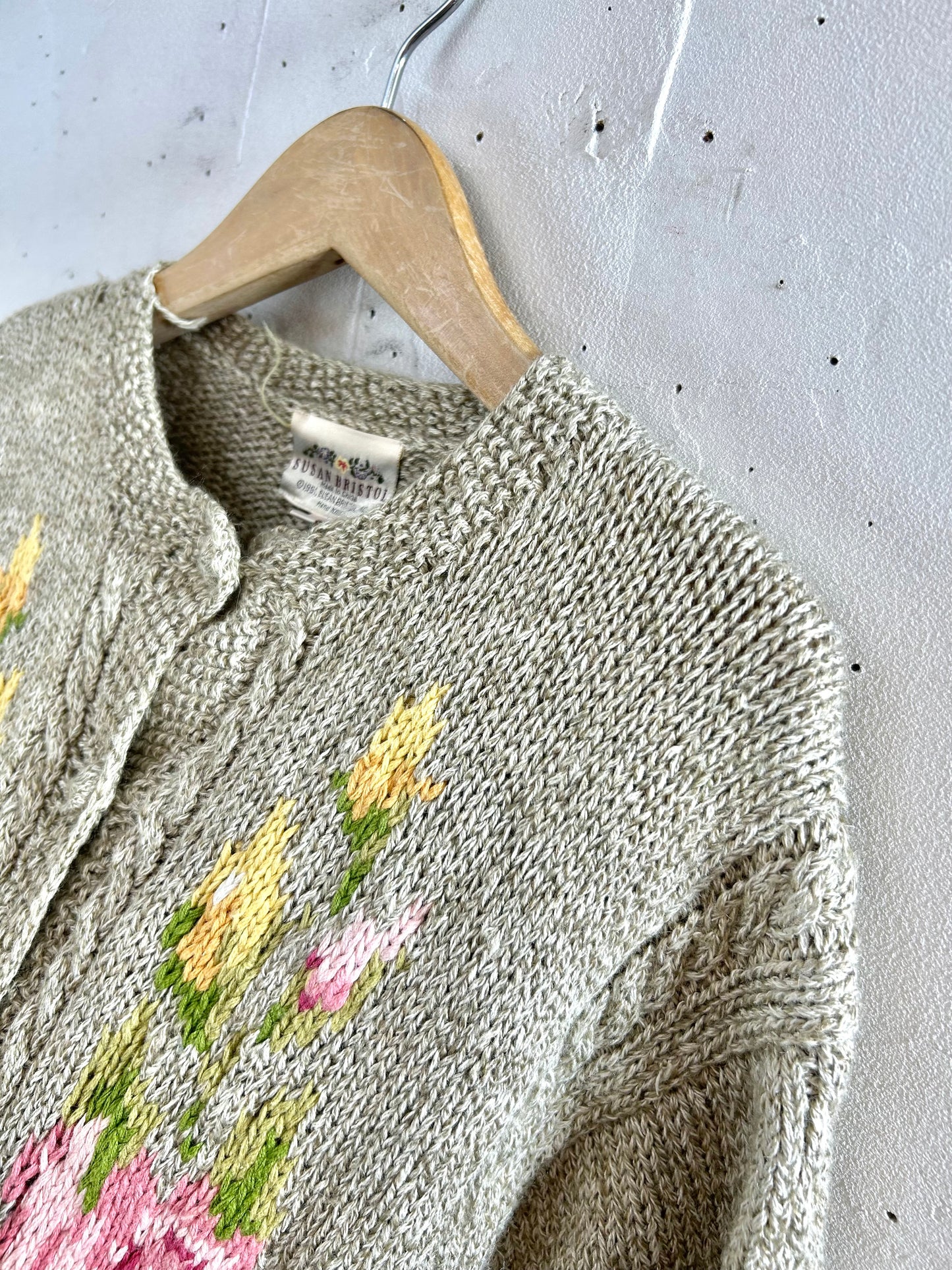 Vintage Hand Knit Cardigan 〜SUSAN BRISTOL〜 [B29501]