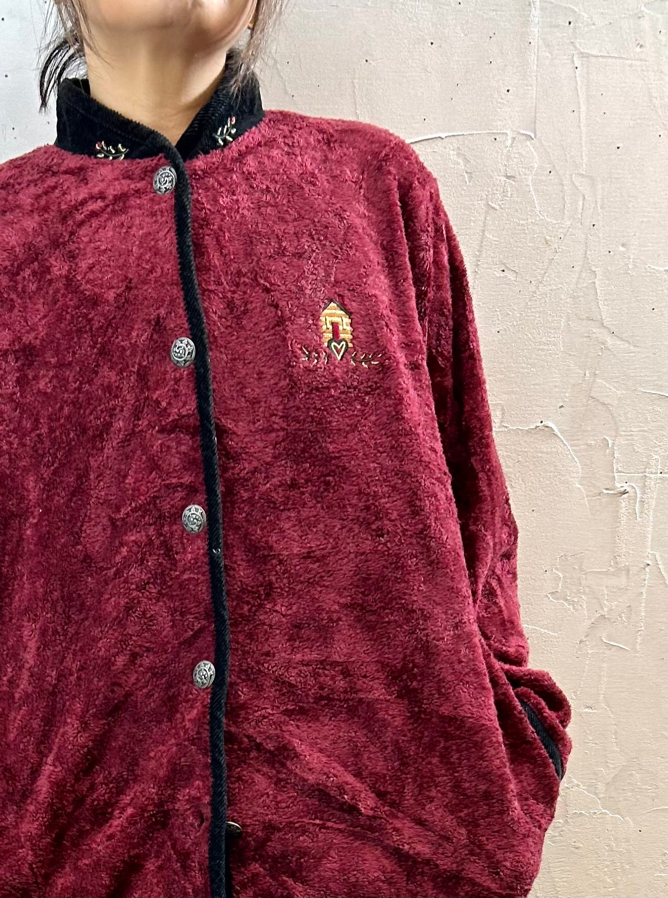 Vintage fleece Jacket USA [I28402]