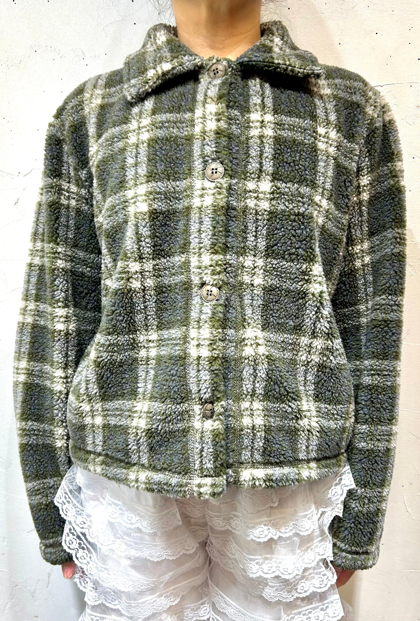Vintage Boa Jacket 〜The.B.C.Clothing.Co.〜 [L25770]