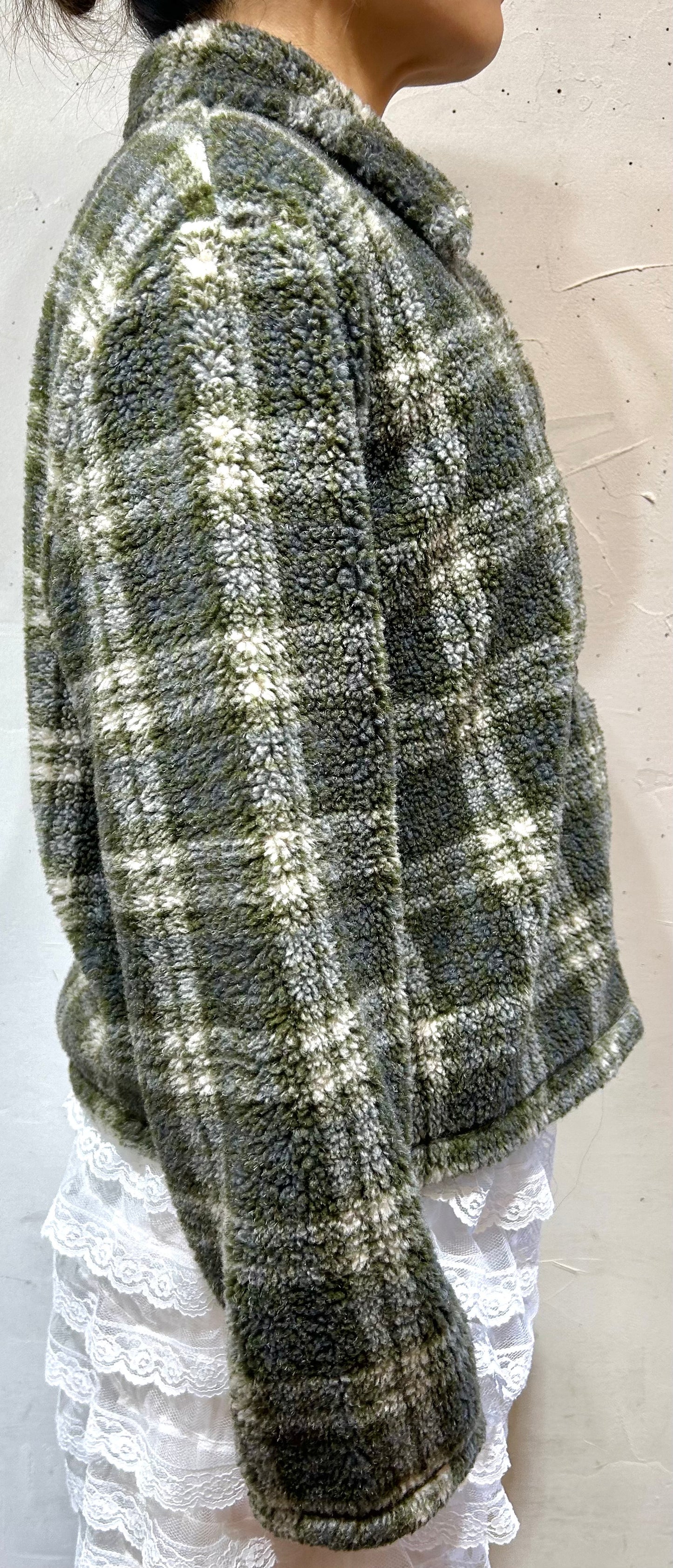 Vintage Boa Jacket 〜The.B.C.Clothing.Co.〜 [L25770]