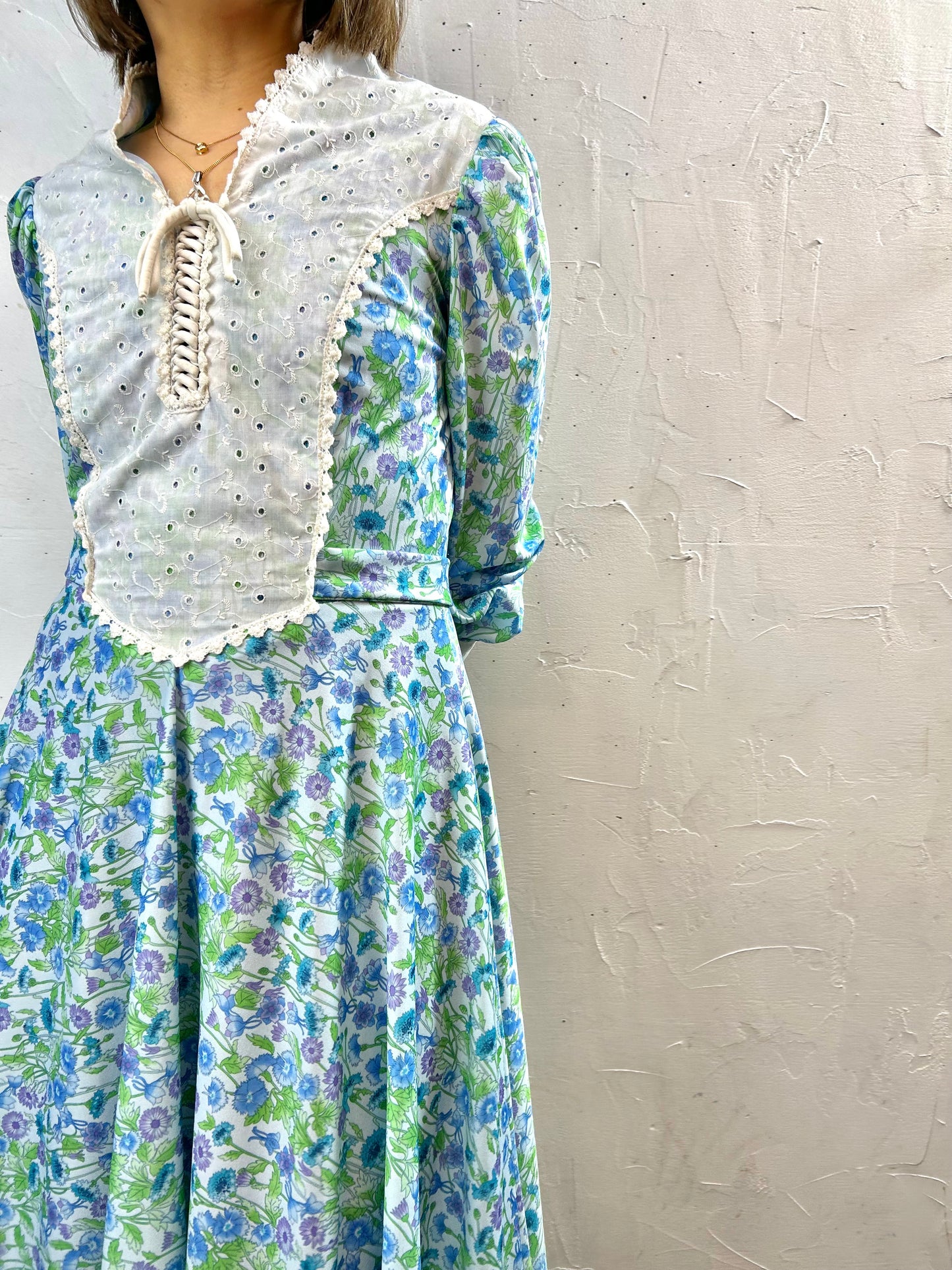 '70s Vintage Dress [L29064]