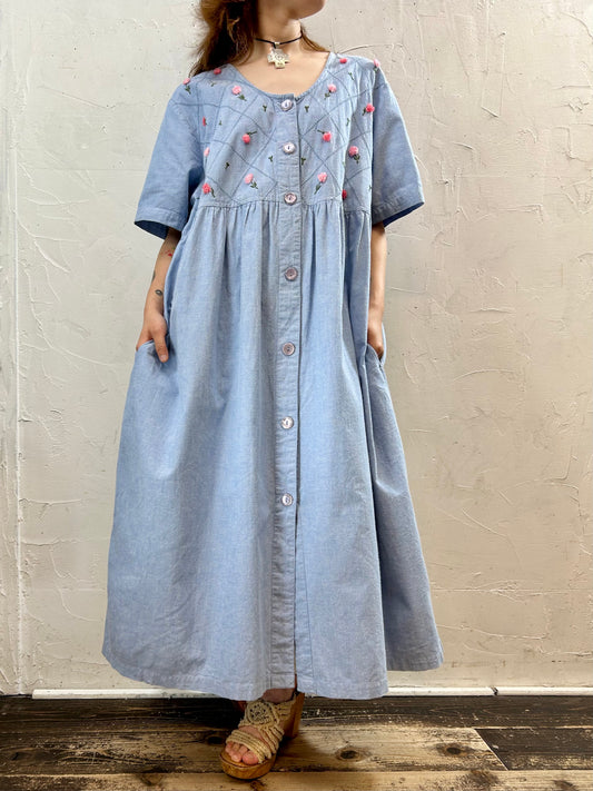 Vintage Cotton Dress [F27559]