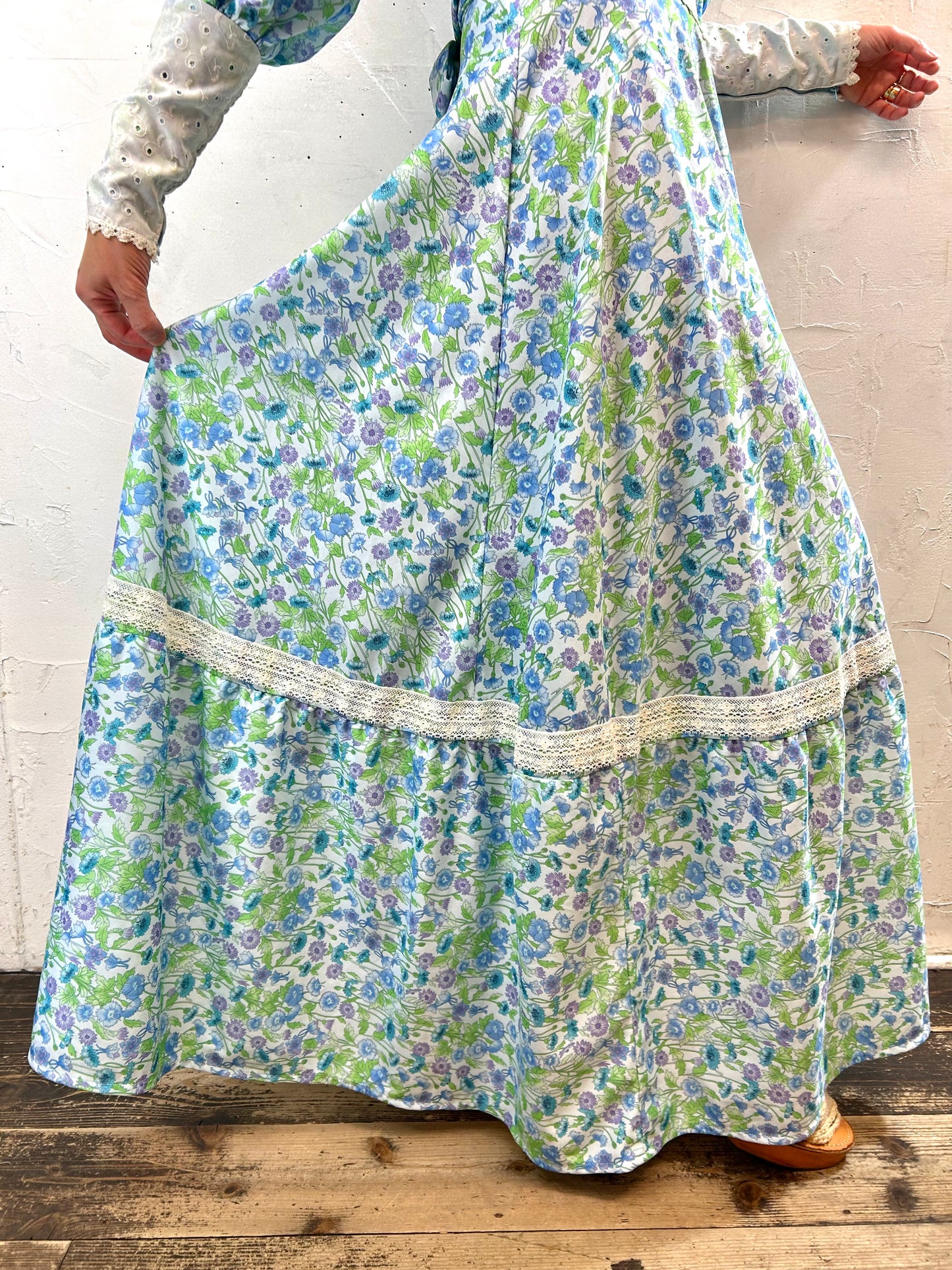 '70s Vintage Dress [L29064]