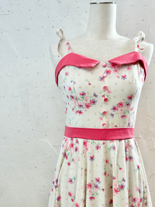 ’70s Vintage Dress [F30372]