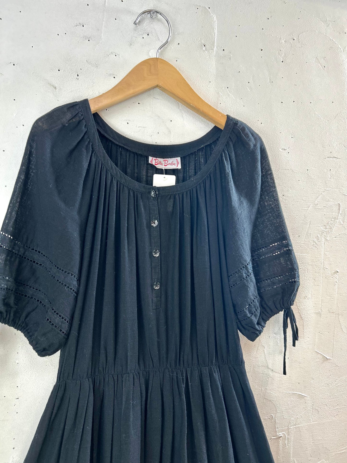 Vintage Eyelet Work Dress  [D29939]