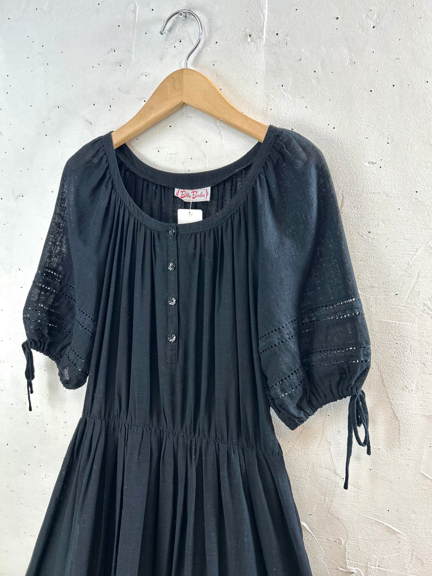 Vintage Eyelet Work Dress  [D29939]