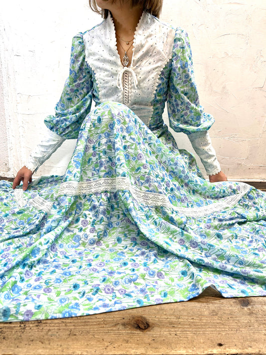 '70s Vintage Dress [L29064]