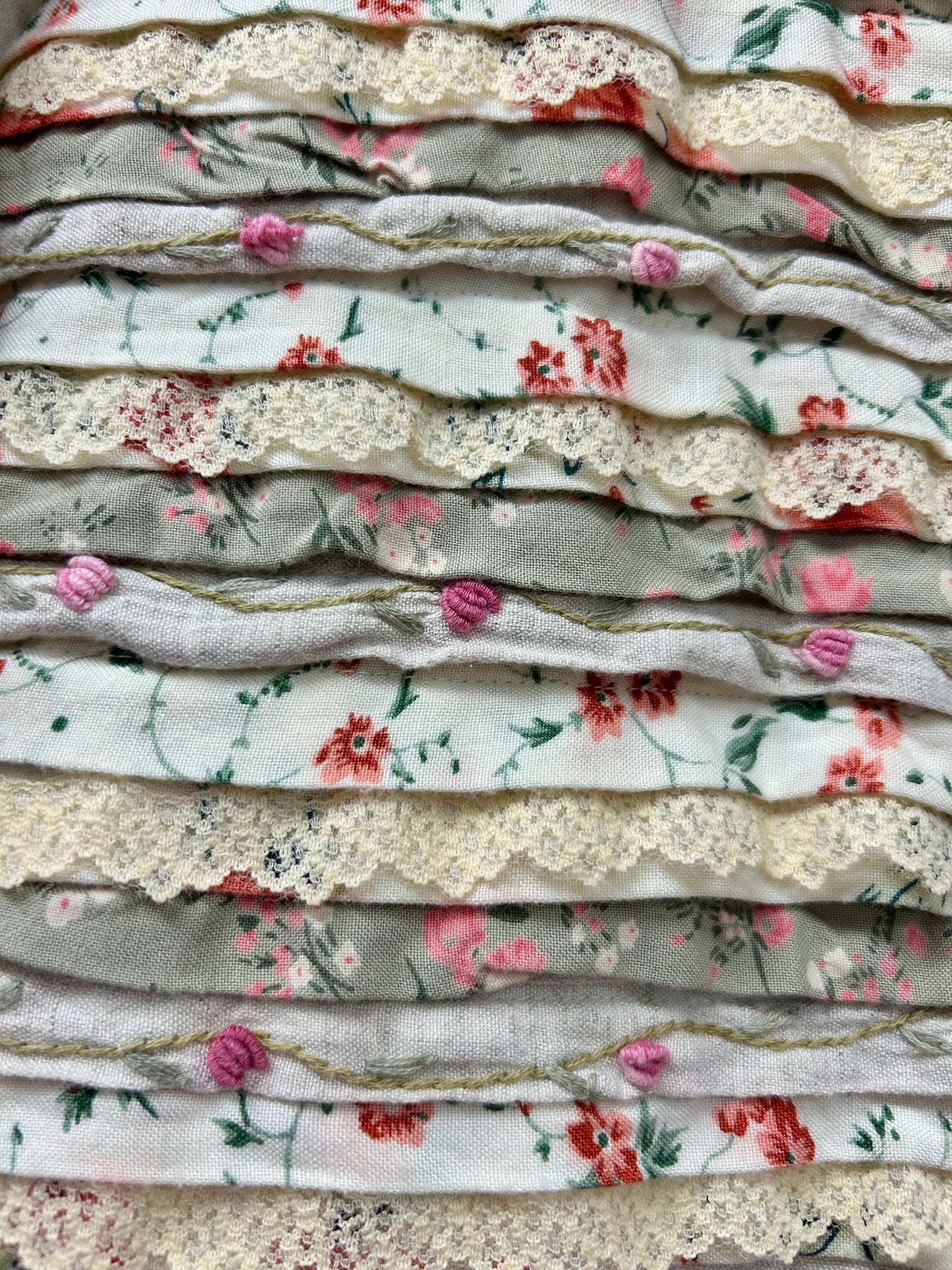 Vintage Indian Rayon Dress [E30139]