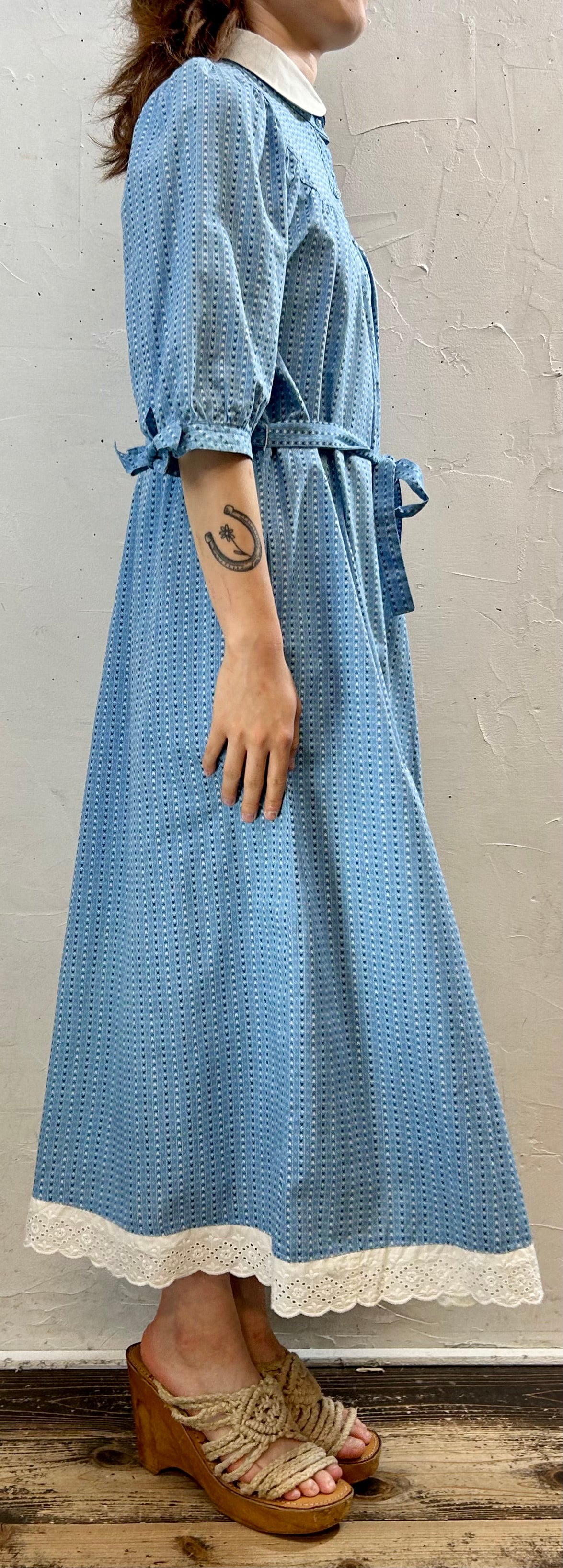 '70s Vintage Dress [F27561]