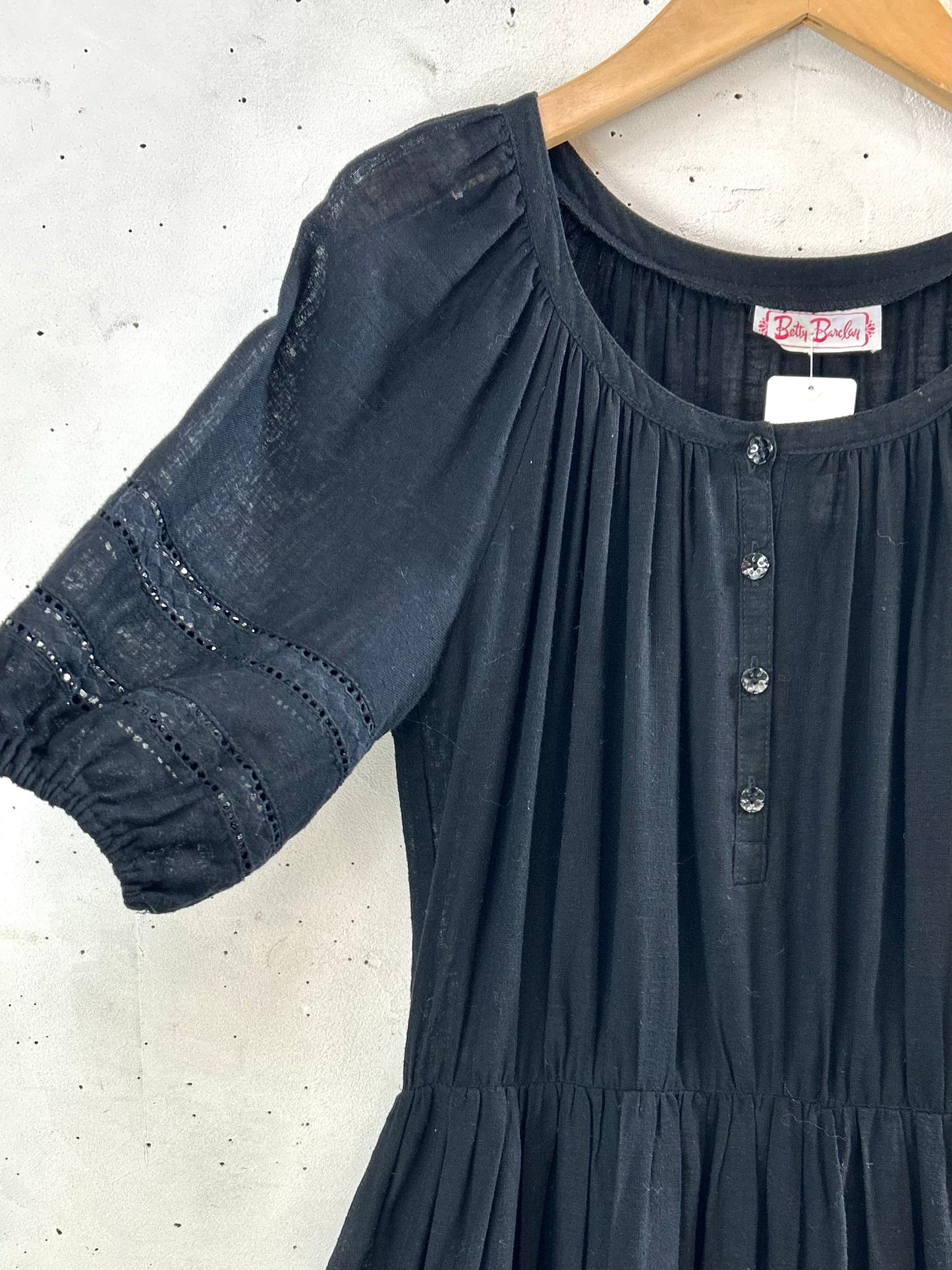 Vintage Eyelet Work Dress  [D29939]