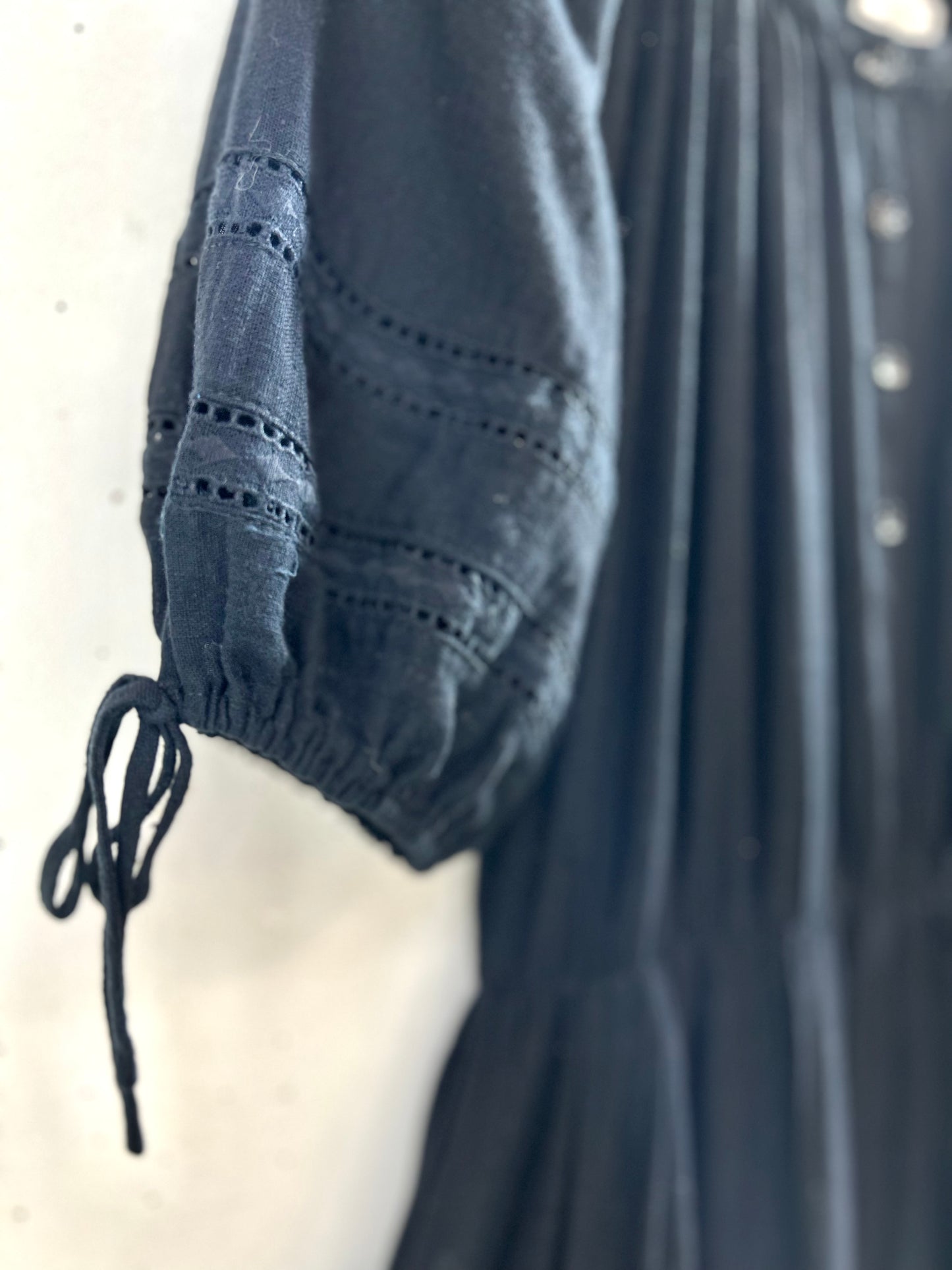 Vintage Eyelet Work Dress  [D29939]