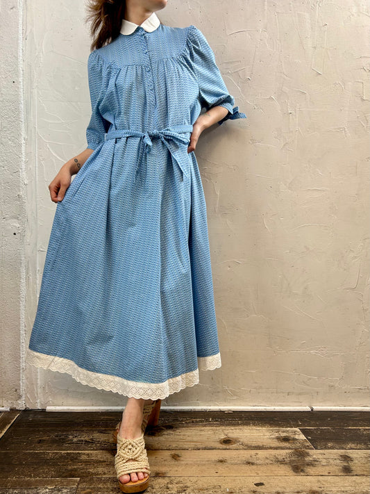 '70s Vintage Dress [F27561]