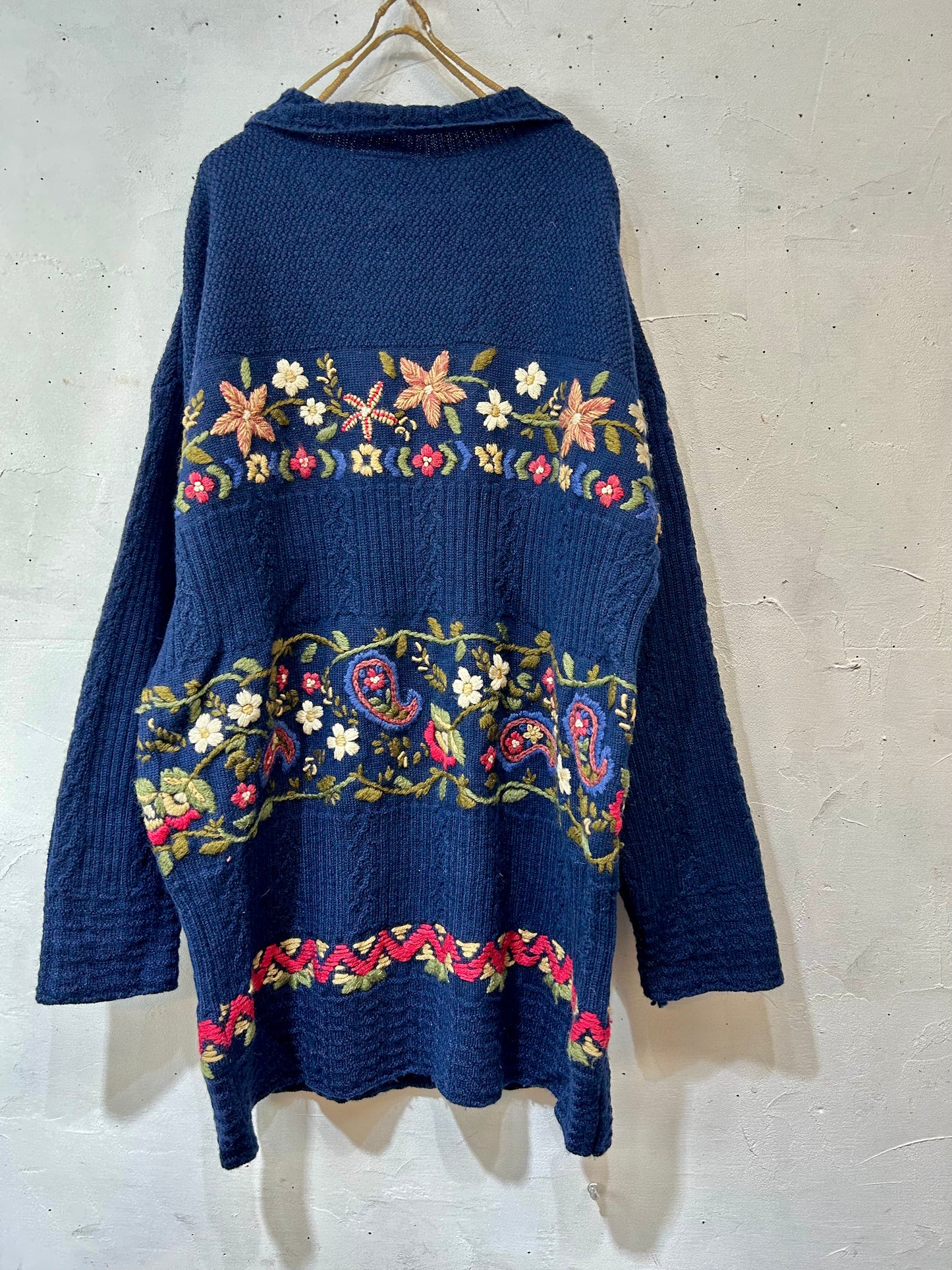 Vintage Knit Sweater 〜Laura Ashley〜 [K25348]