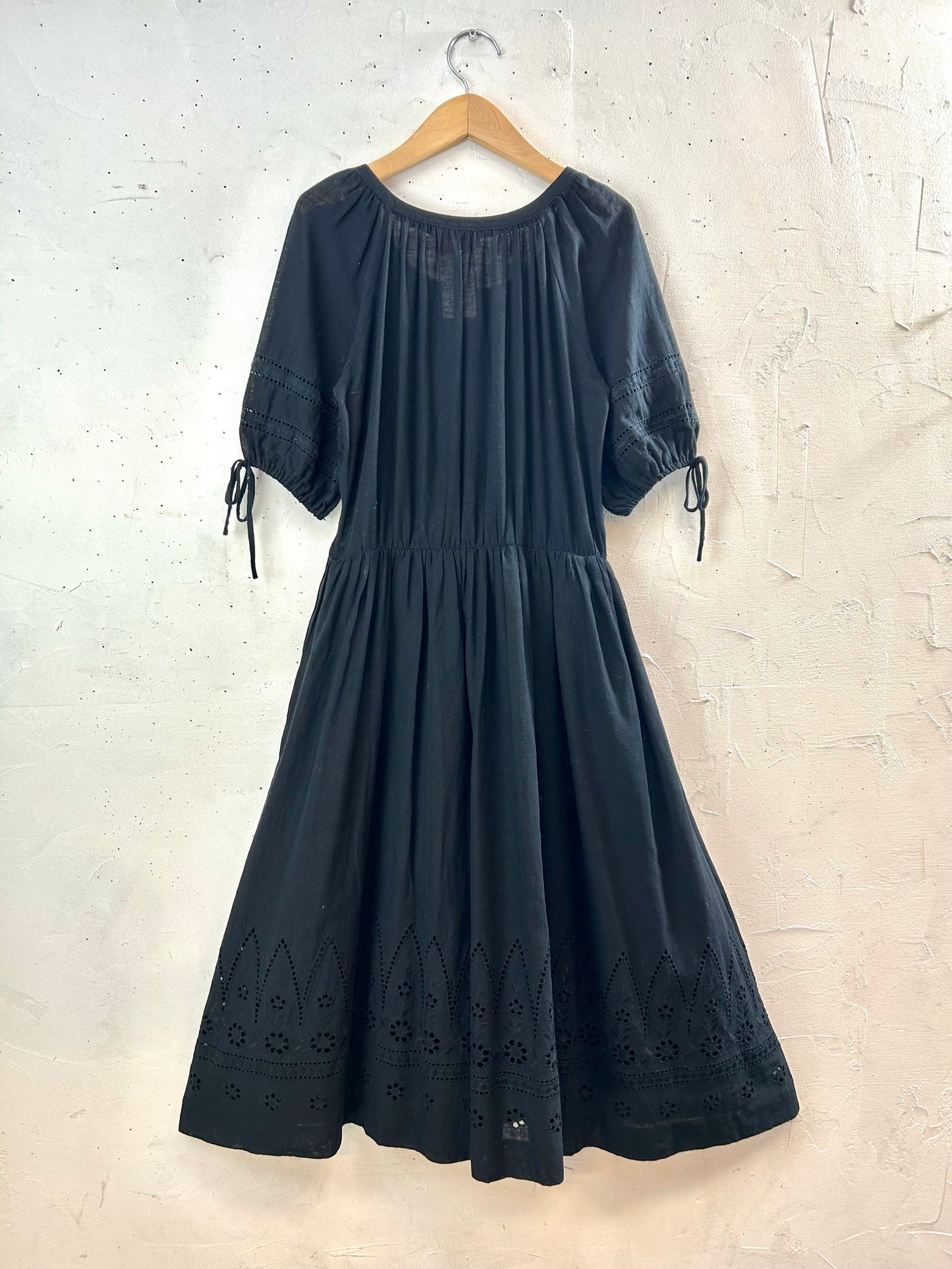 Vintage Eyelet Work Dress  [D29939]