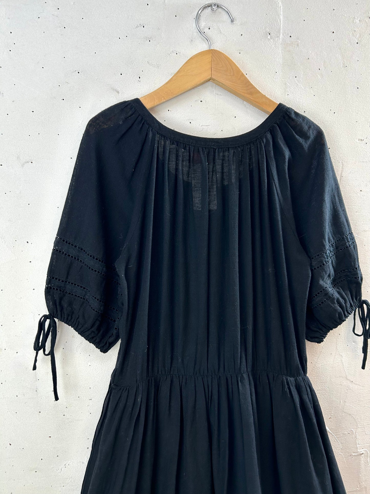 Vintage Eyelet Work Dress  [D29939]