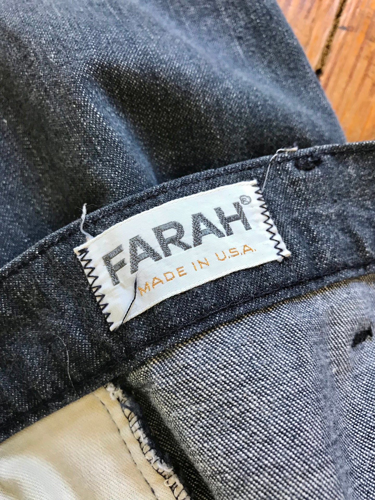 ’70s Vintage Denim Pants  MADE IN USA [A25940]