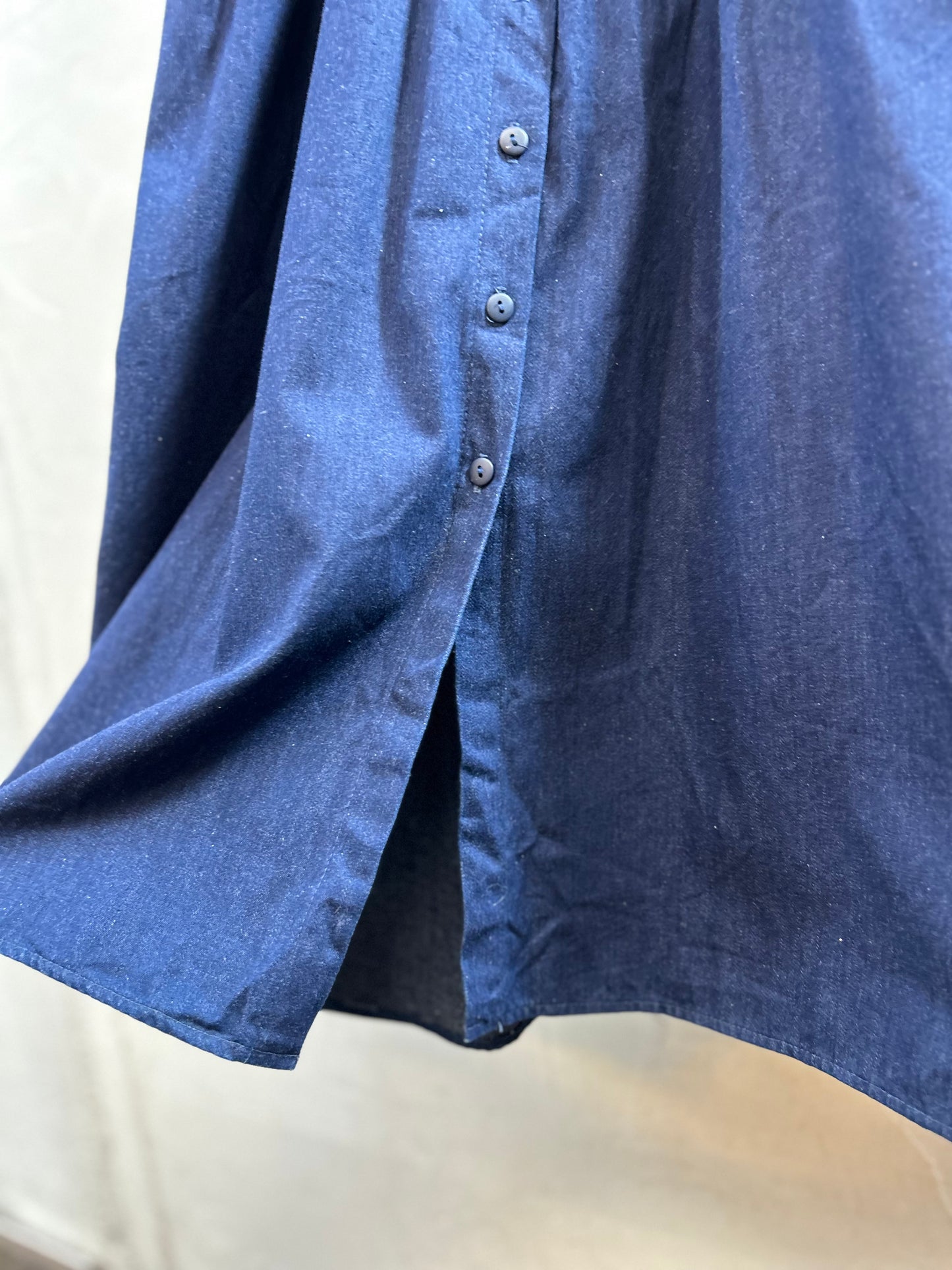 Vintage denim Dress MADE IN USA [H28203]