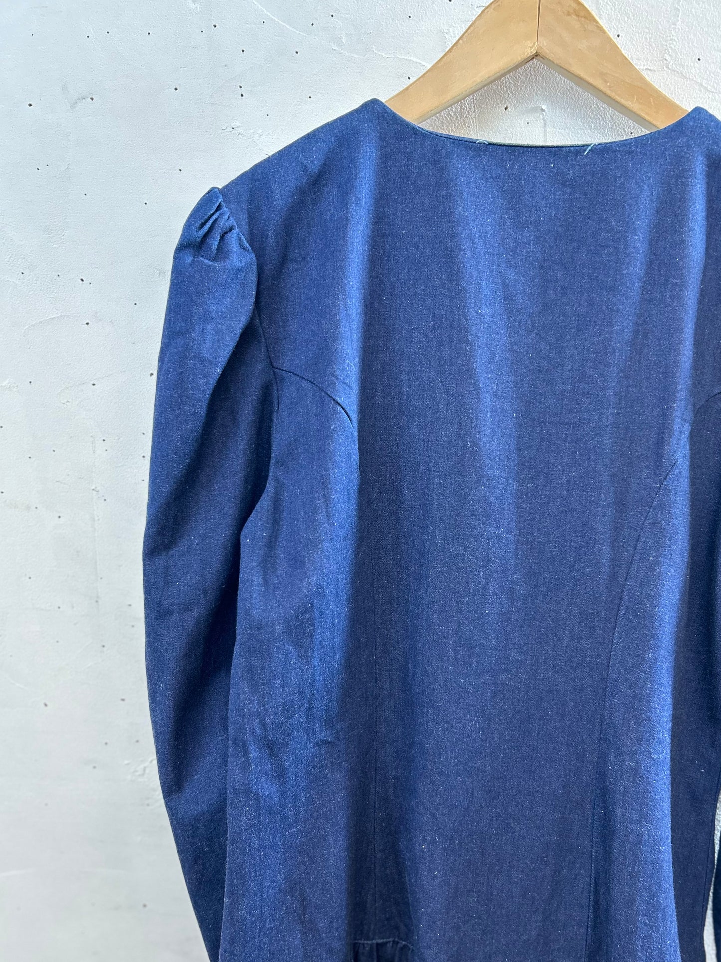 Vintage denim Dress MADE IN USA [H28203]